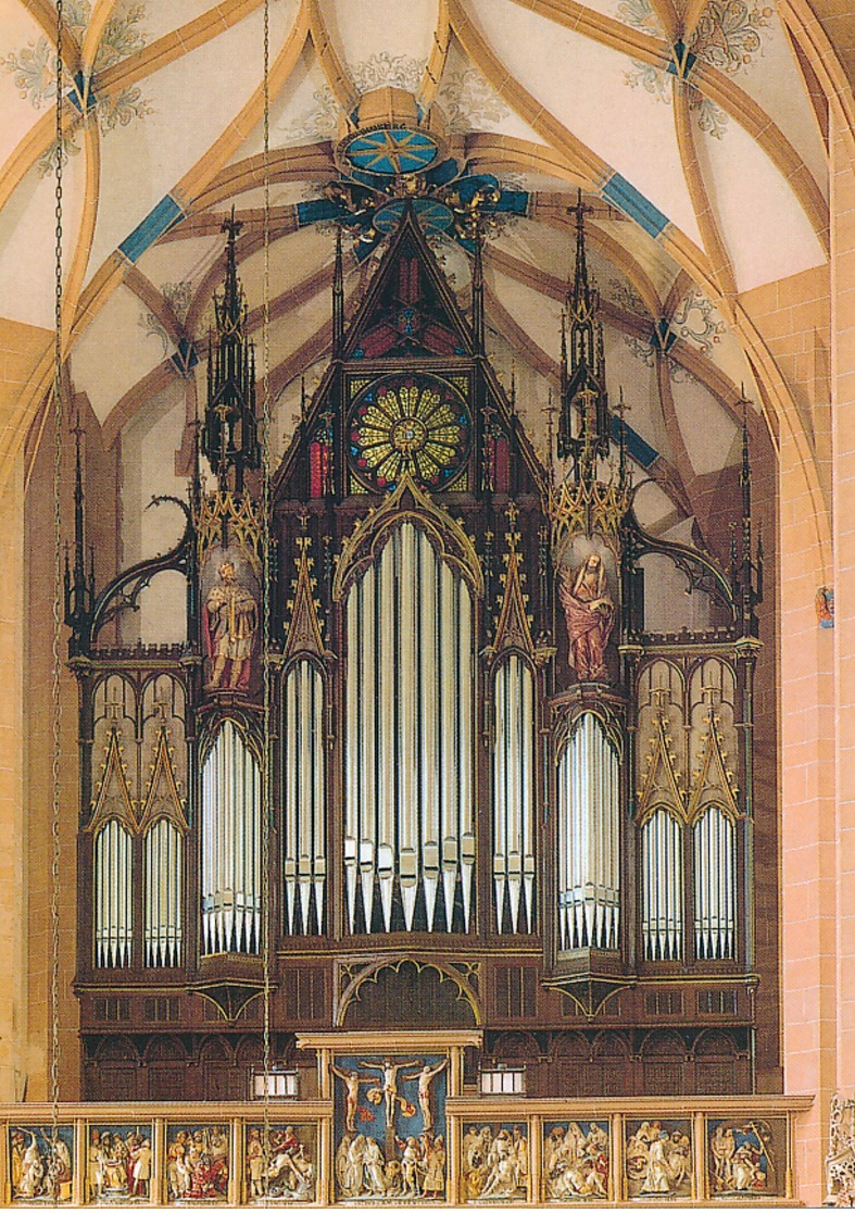 Annaberg-Buchholz (Saxe - Allemagne) St-Annen-Kirche - Grand Orgue - Eglises Et Cathédrales