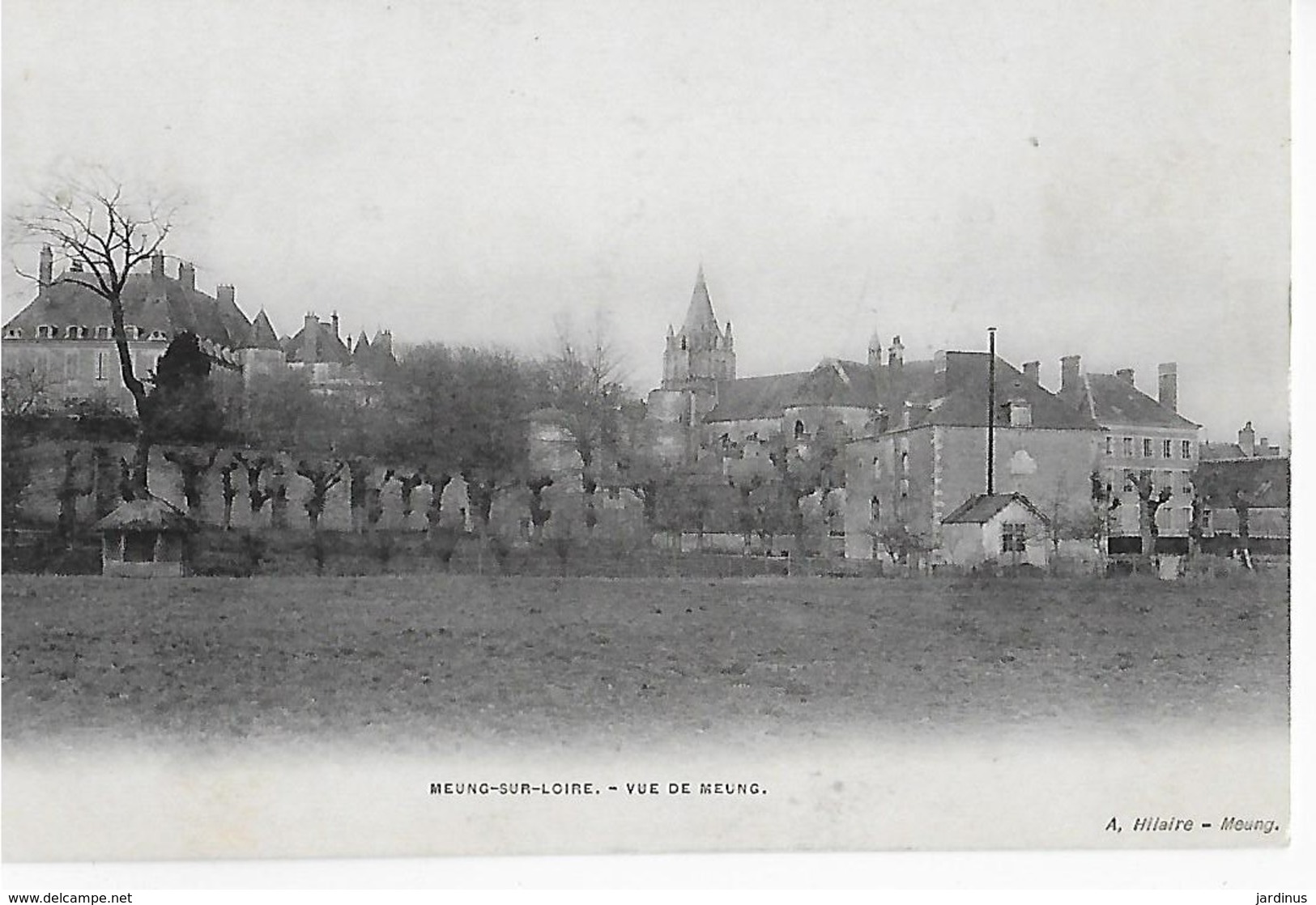 MEUNG SUR LOIRE :VUE DE MEUNG (1903 ) - Andere & Zonder Classificatie