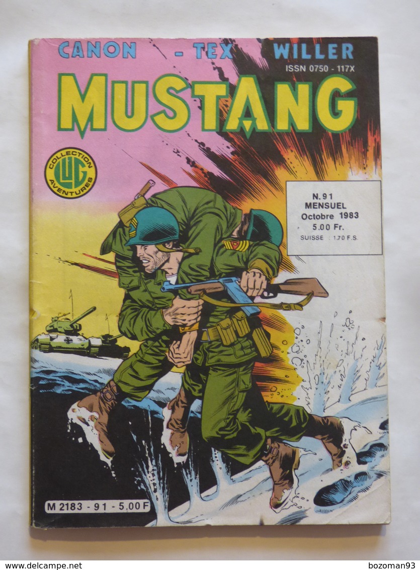 MUSTANG N°  91  BE - Mustang