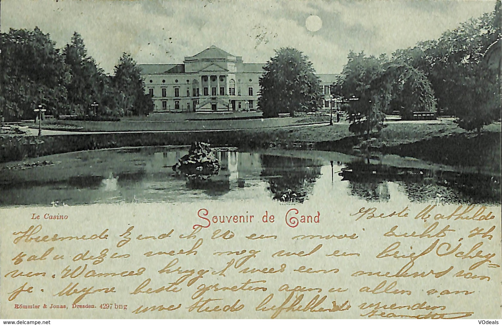 CPA - Belgique - Gent - Gand - Le Casino - Gent