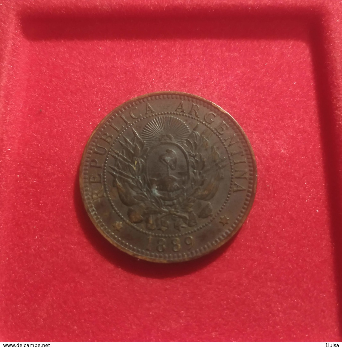 Argentina 2 Cent 1889 - Argentina