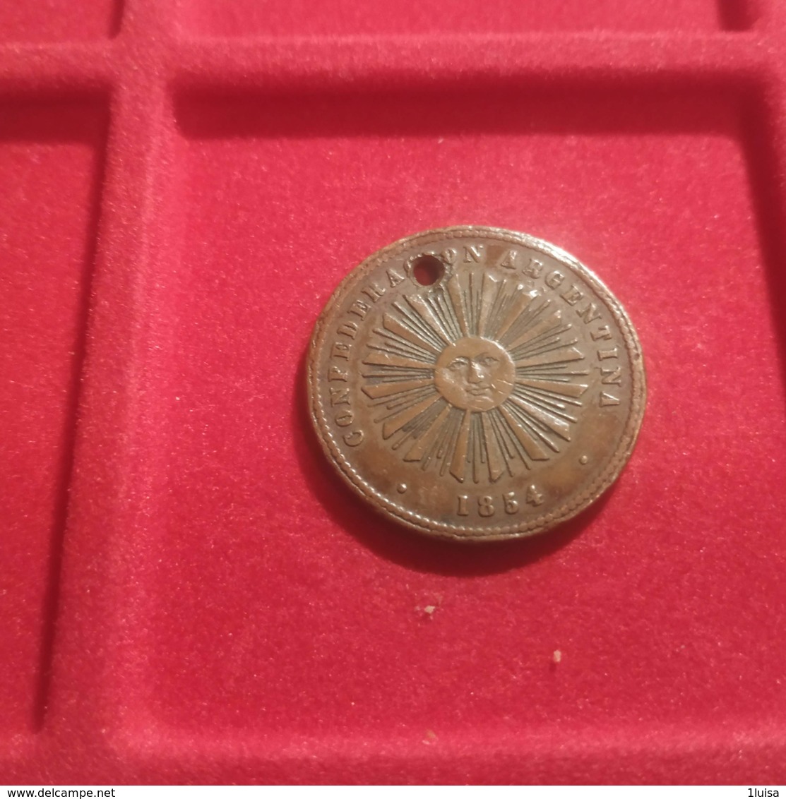 Argentina 2 Cent 1854 - Argentina