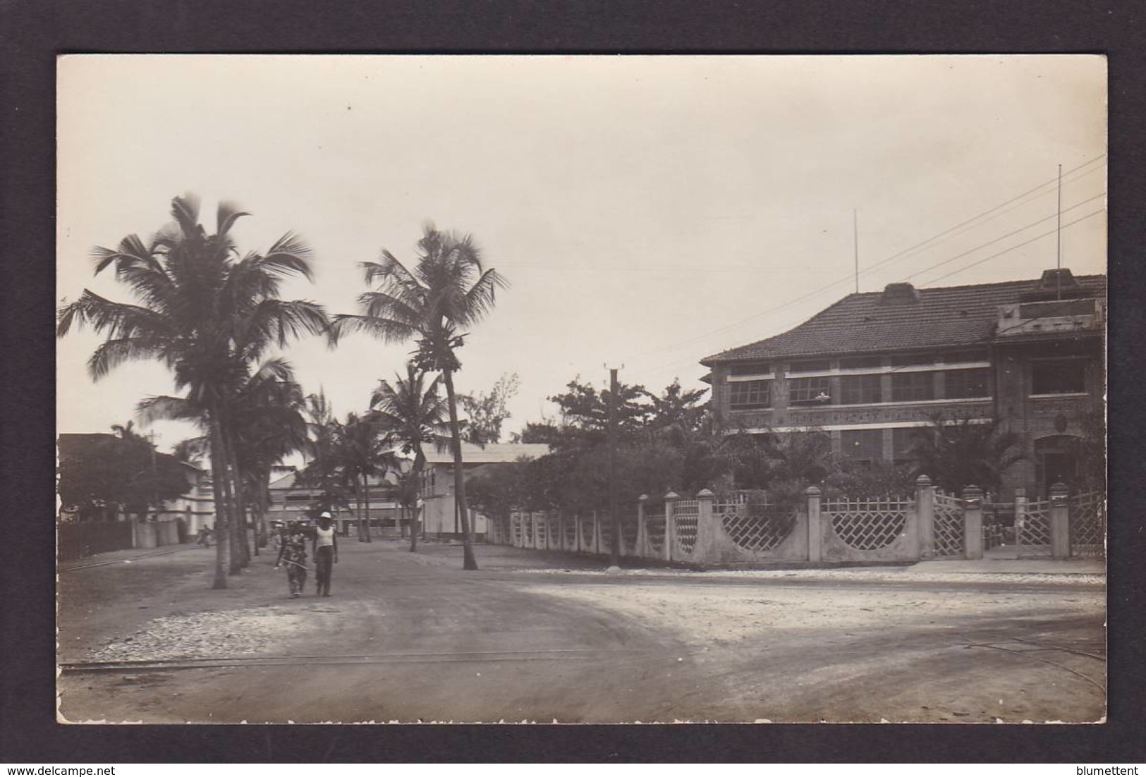 CPA Dahomey Afrique Noire Cotonou Carte Photo RPPC Non Circulé Voir Scan Du Dos - Dahome