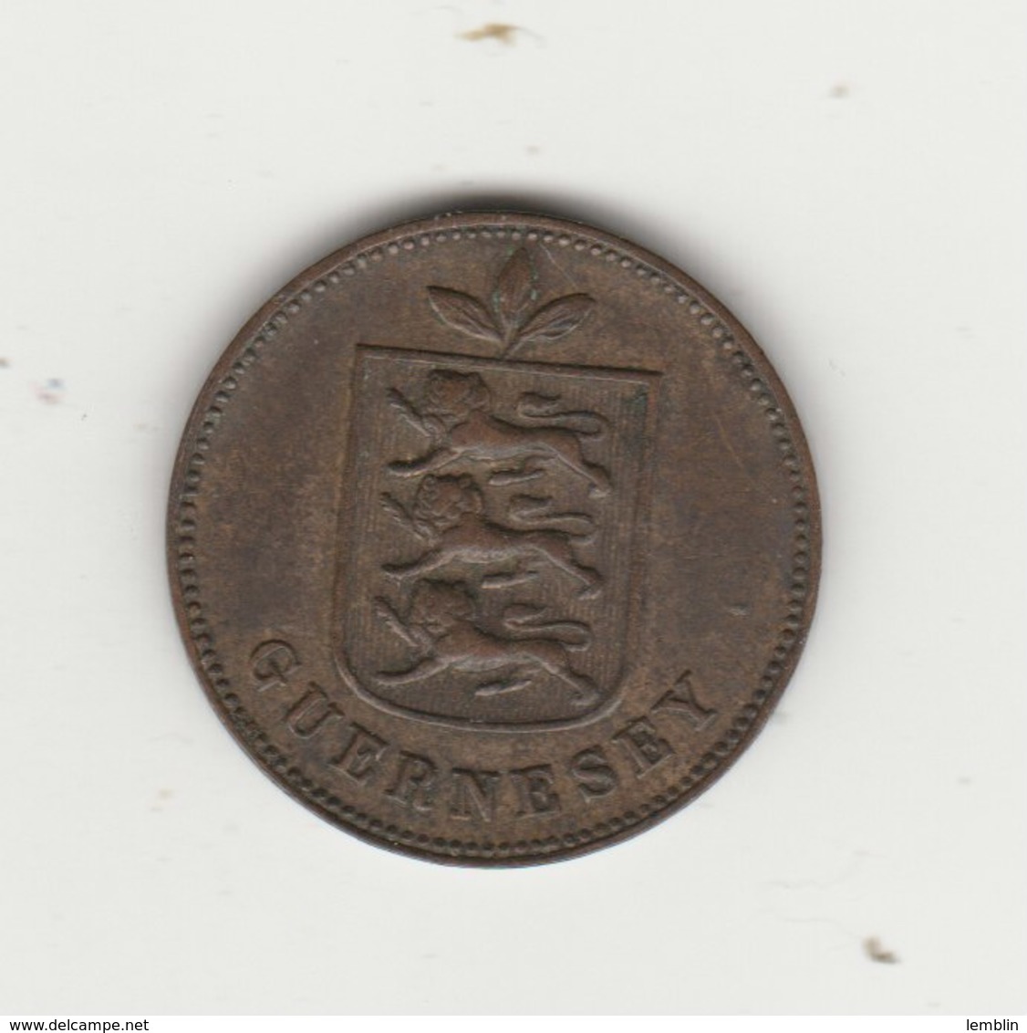 1 DOUBLE 1889 - Guernsey