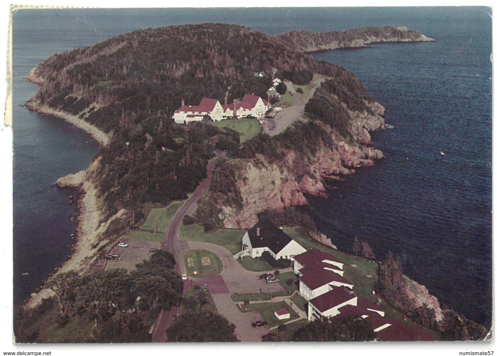 CP CAPE BRETON - Aerial View Of KELTIC RESORT ( Peninsula At Ingonish ) - Photo By Warren Gordon - Cape Breton