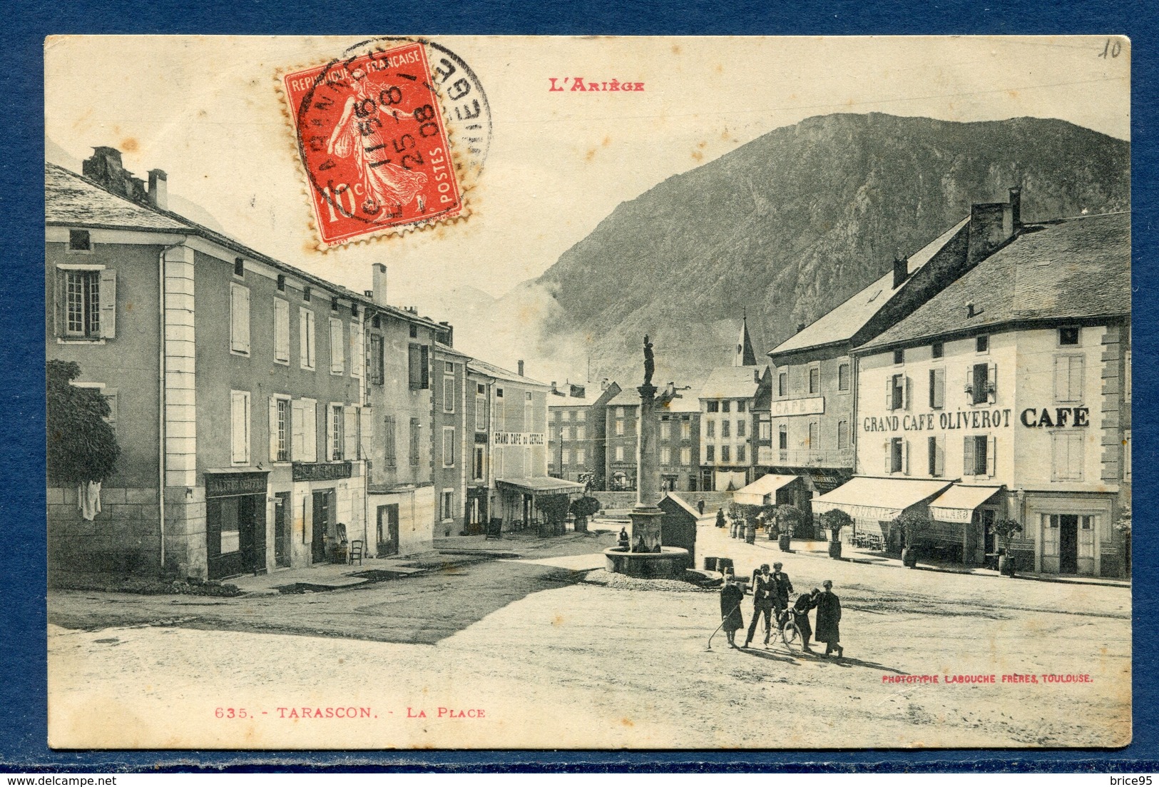 France - Carte Postale - Les Pyrénées Ariégeoises - Tarascon Sur Ariège - La Place - Otros & Sin Clasificación
