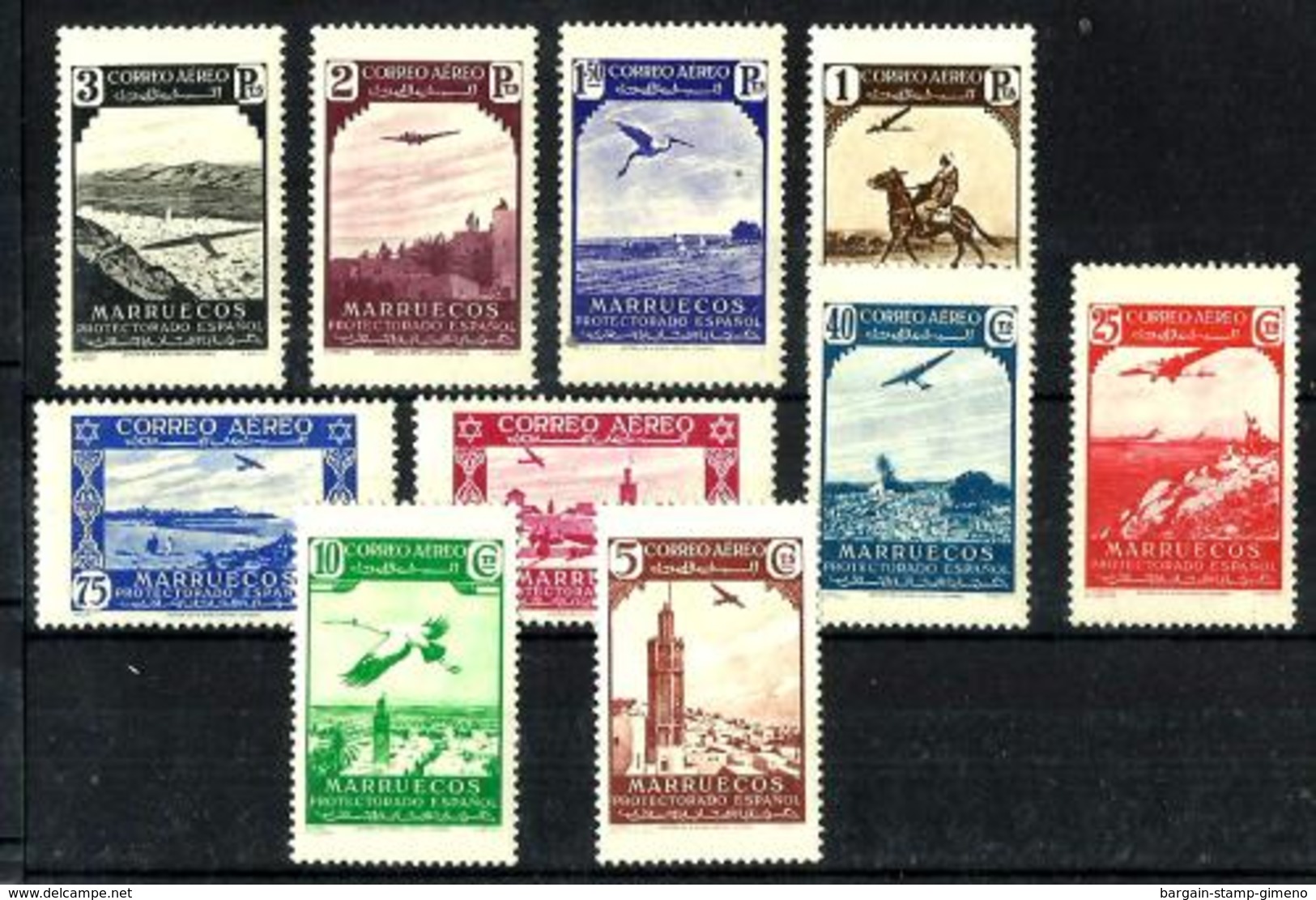 Marruecos Español Nº 186/95 Charnela. Cat.9,70€ - Spanish Morocco