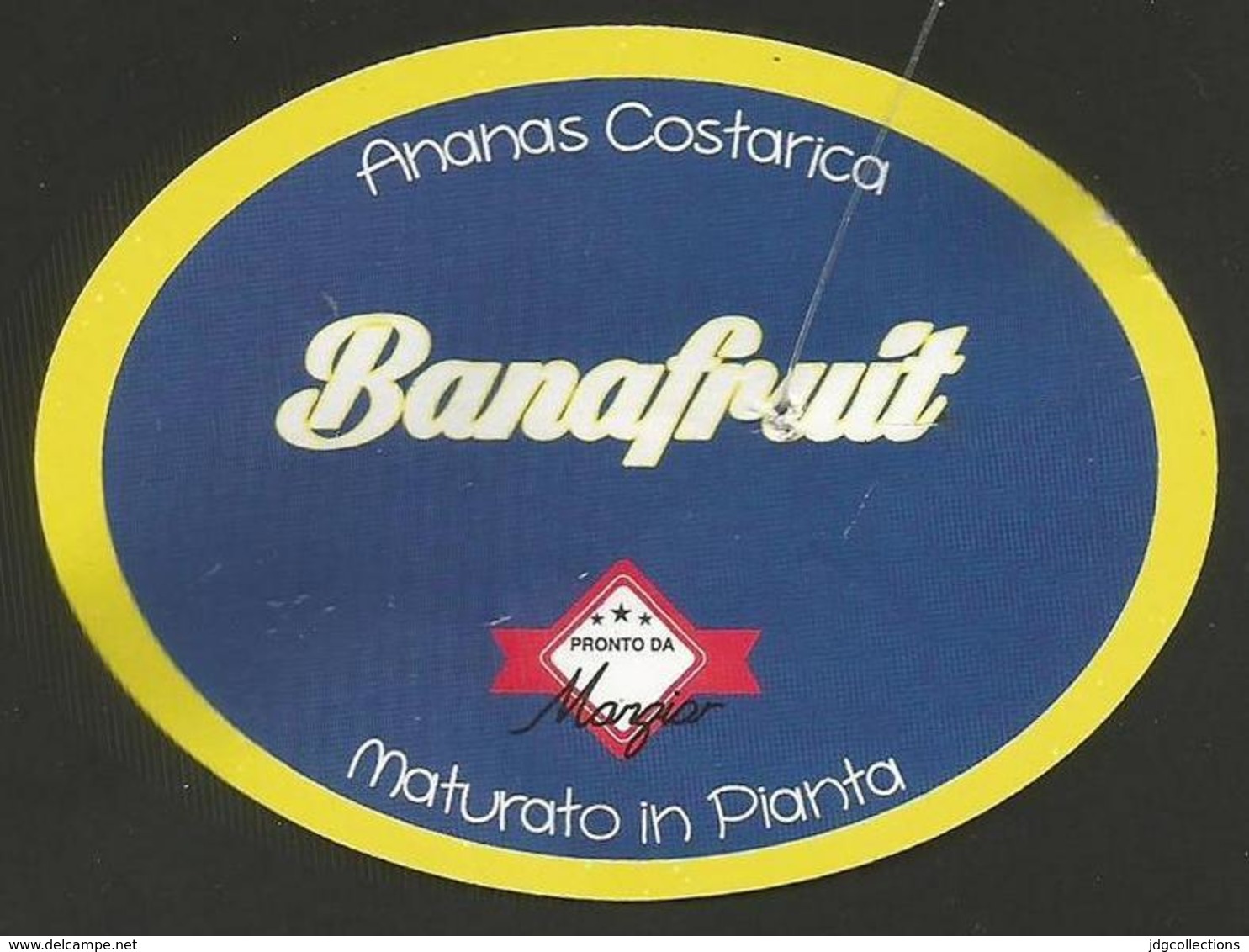 # PINEAPPLE BANAFRUIT Fruit Tag Balise Etiqueta Anhanger Ananas Pina Costa Rica - Fruits & Vegetables