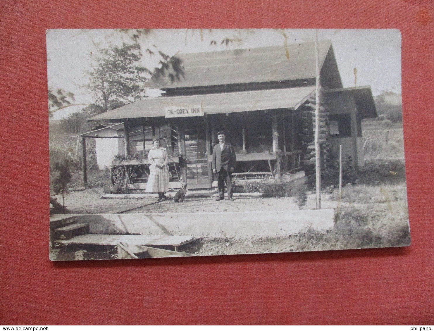 RPPC  To ID  The Cozy Inn    Ref 3782 - To Identify