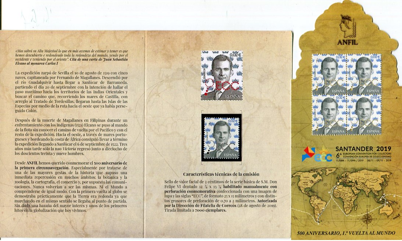 ESPAÑA  Carnét  Promoción De La Filatelia 2019 - Unused Stamps