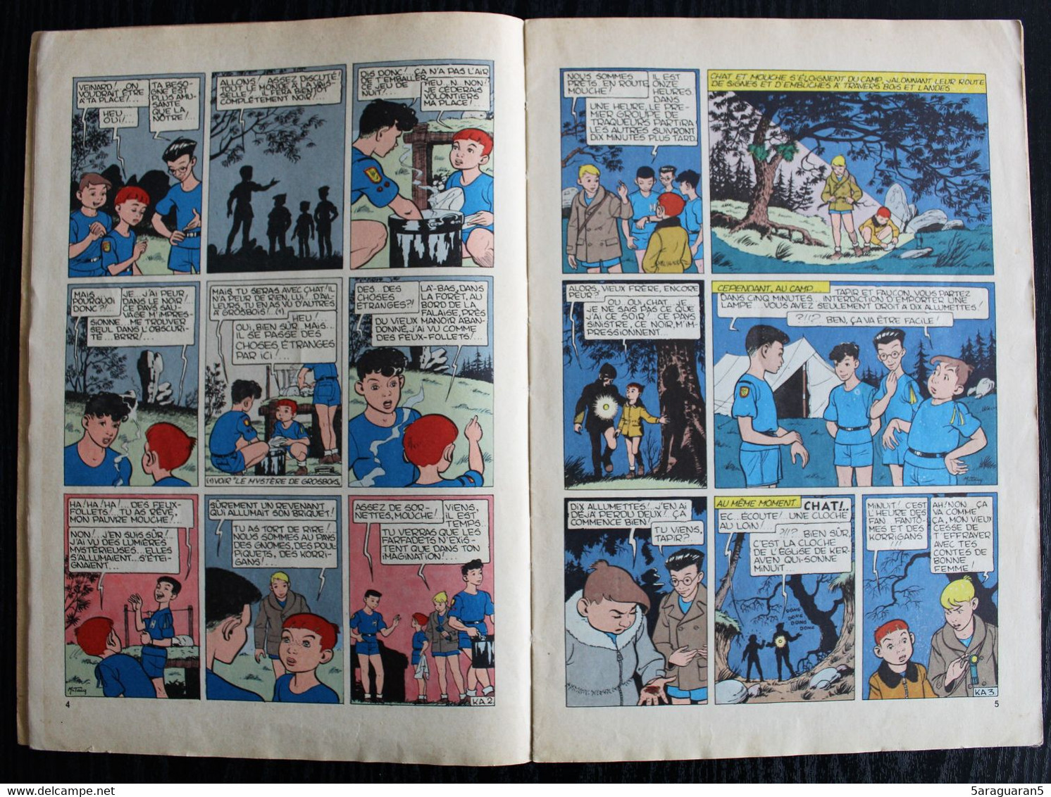 BD LA PATROUILLE DES CASTORS - 2 - Le Disparu De Ker Aven - EO 1957 - Patrouille Des Castors, La