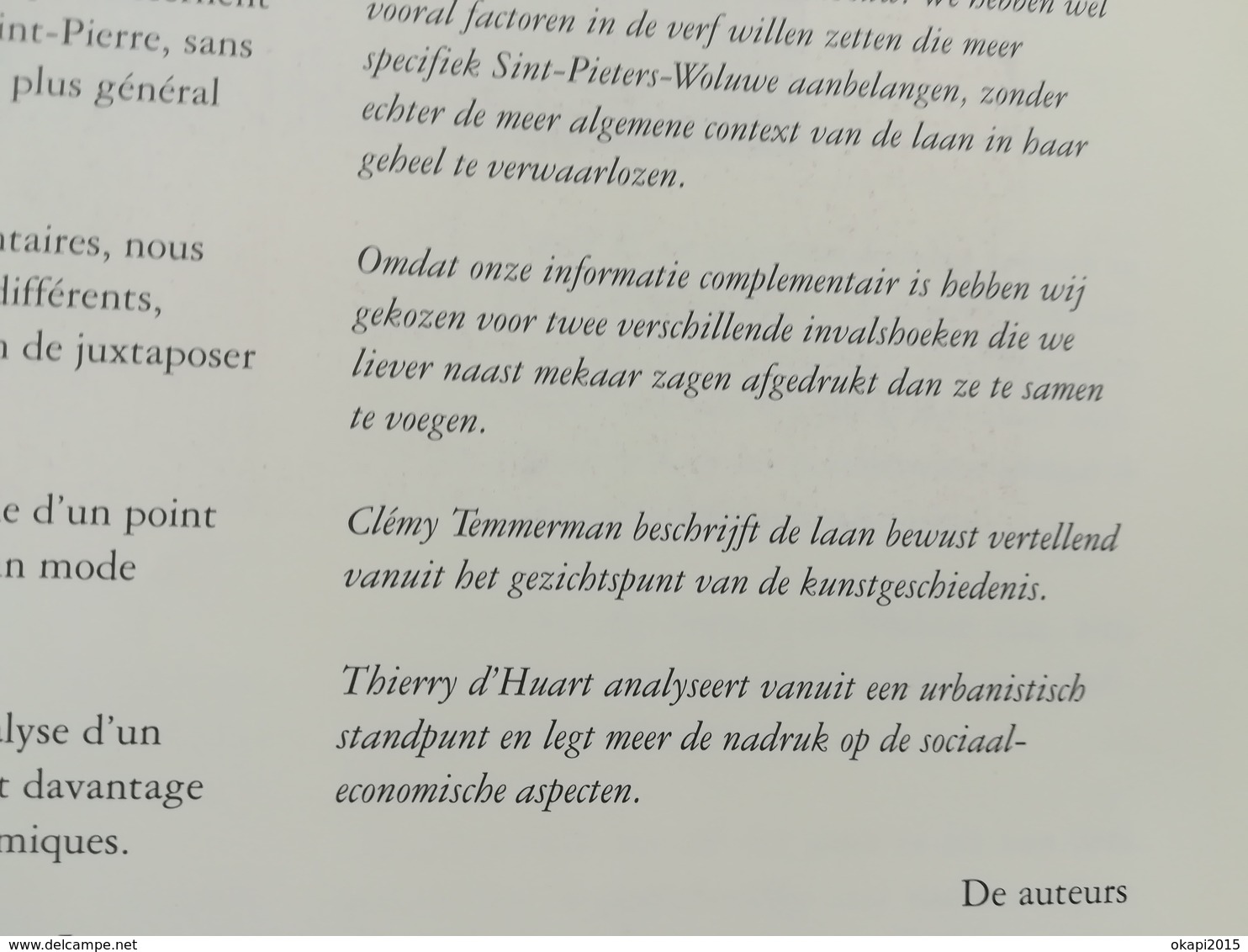 LIVRE LES 100 ANS DE L ' AVENUE DE TERVUEREN WOLUWE - SAINT - PIERRE  TERVURENLAAN  BELGIQUE ANNÉE 1997