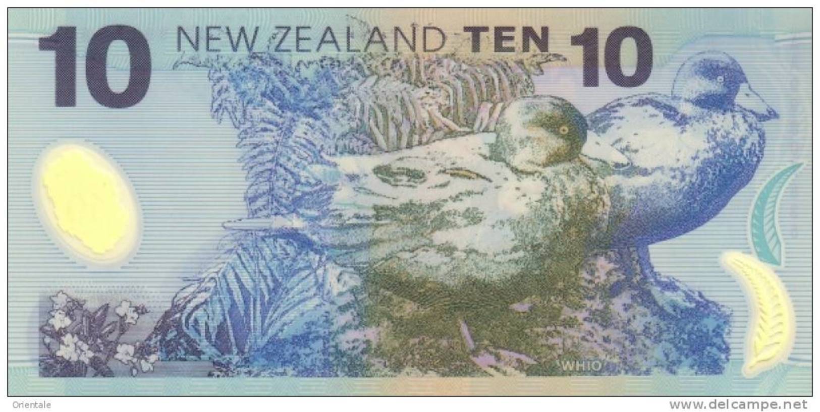 NEW ZEALAND P. 186a 10 D 2002 UNC - New Zealand