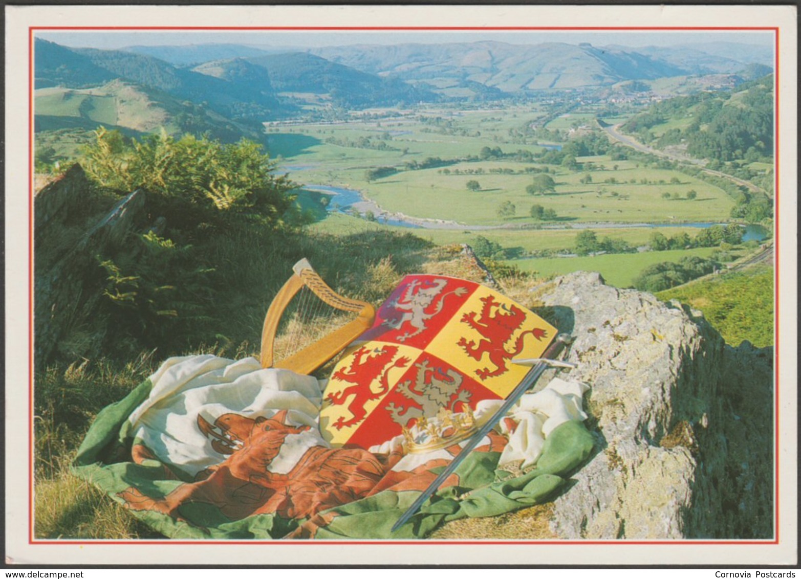 Exhibits From The Owain Glyndŵr Centre, Machynlleth, 1996 - J Arthur Dixon Postcard - Museum