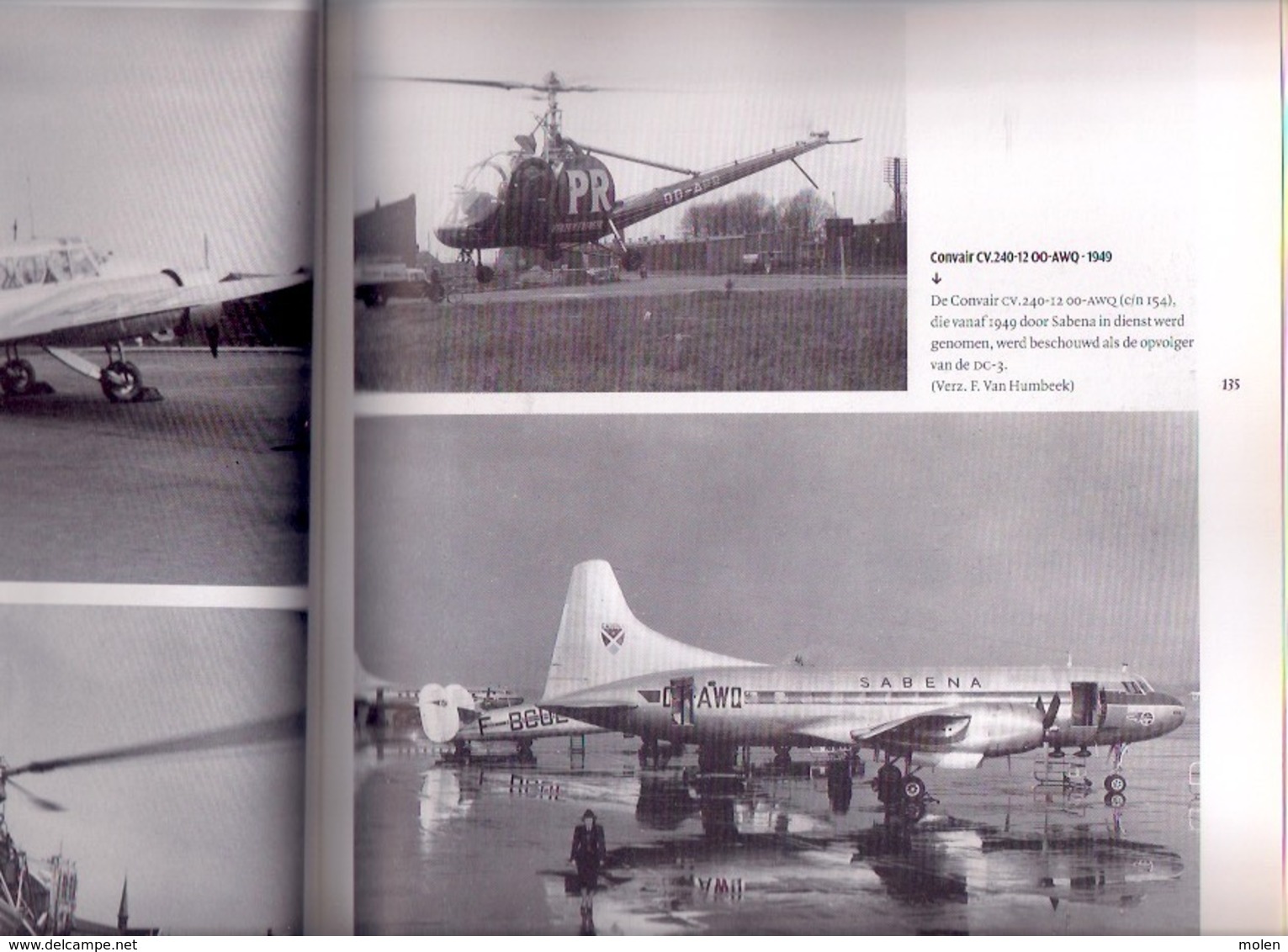 100 JAAR LUCHTVAART IN BELGIË 206pg ©2002 VLIEGTUIG SABENA AVIATION AVION luchthaven vliegveld boek geschiedenis Z447