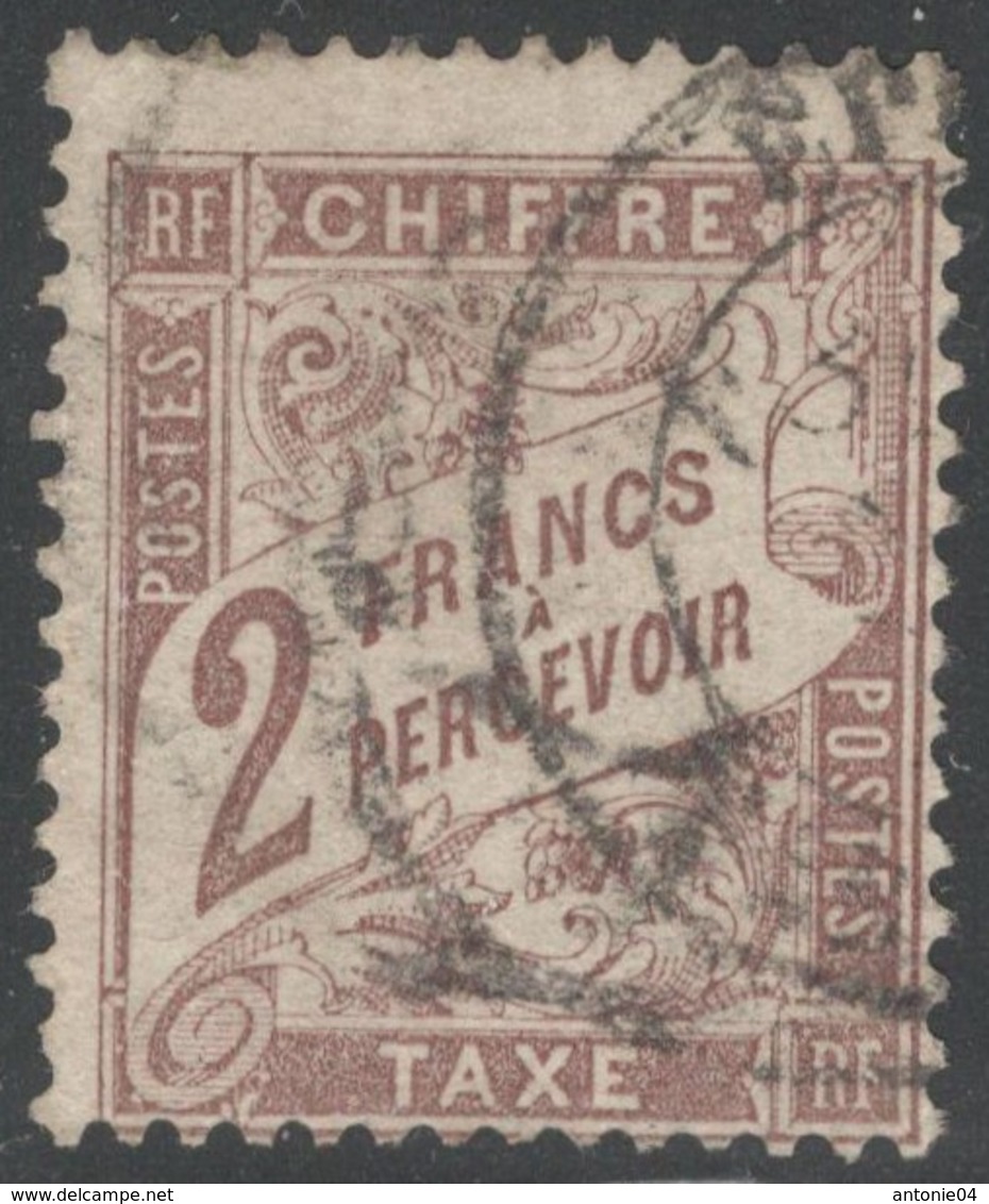 France Yvert Taxe 26 Oblit. Décentré TB Sans Défaut Cote EUR 200 (numéro Du Lot 611 AA) - 1859-1959 Used