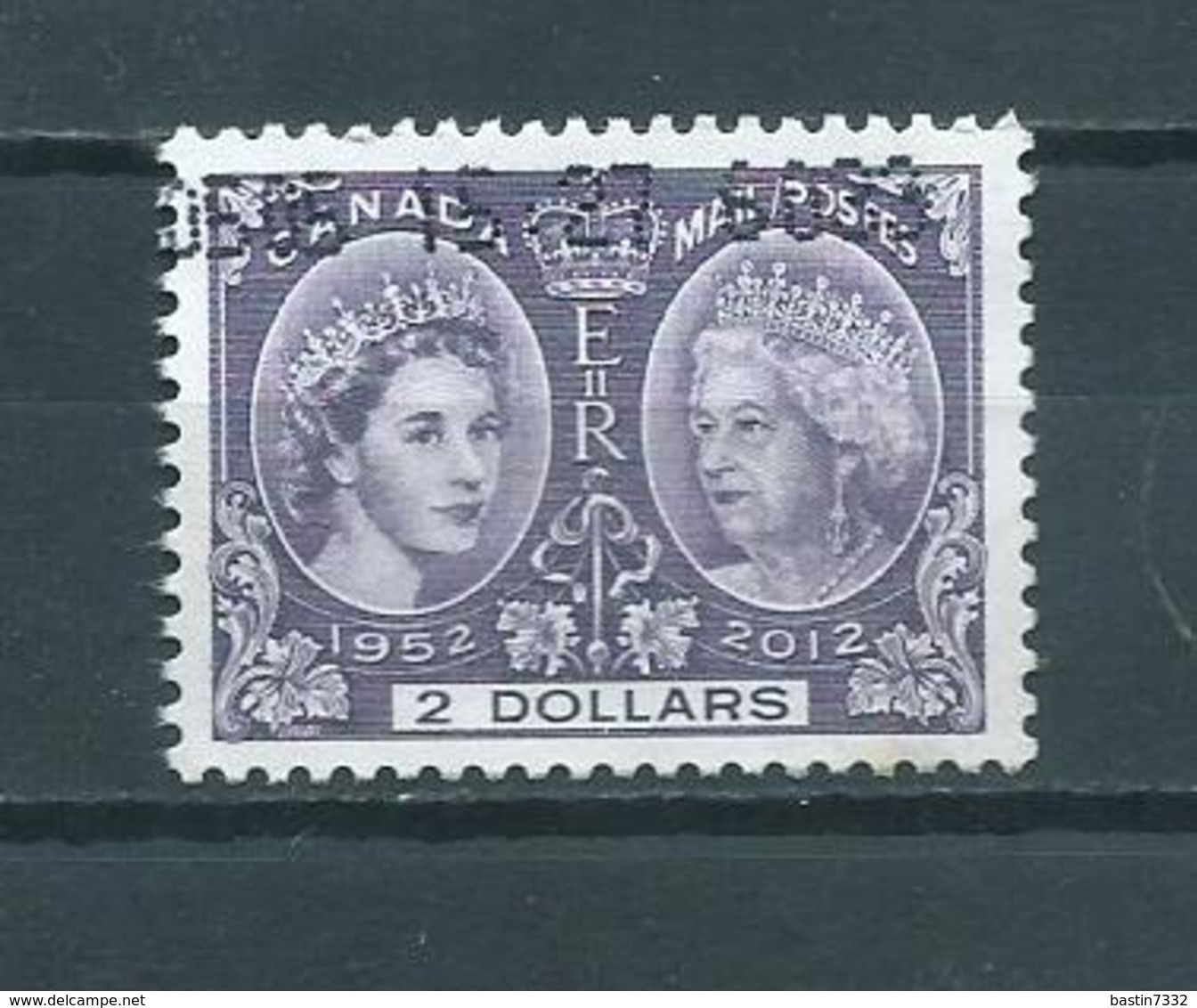2012 Canada 2 Dollars,Queen Elisabeth Used/gebruikt/oblitere - Gebruikt