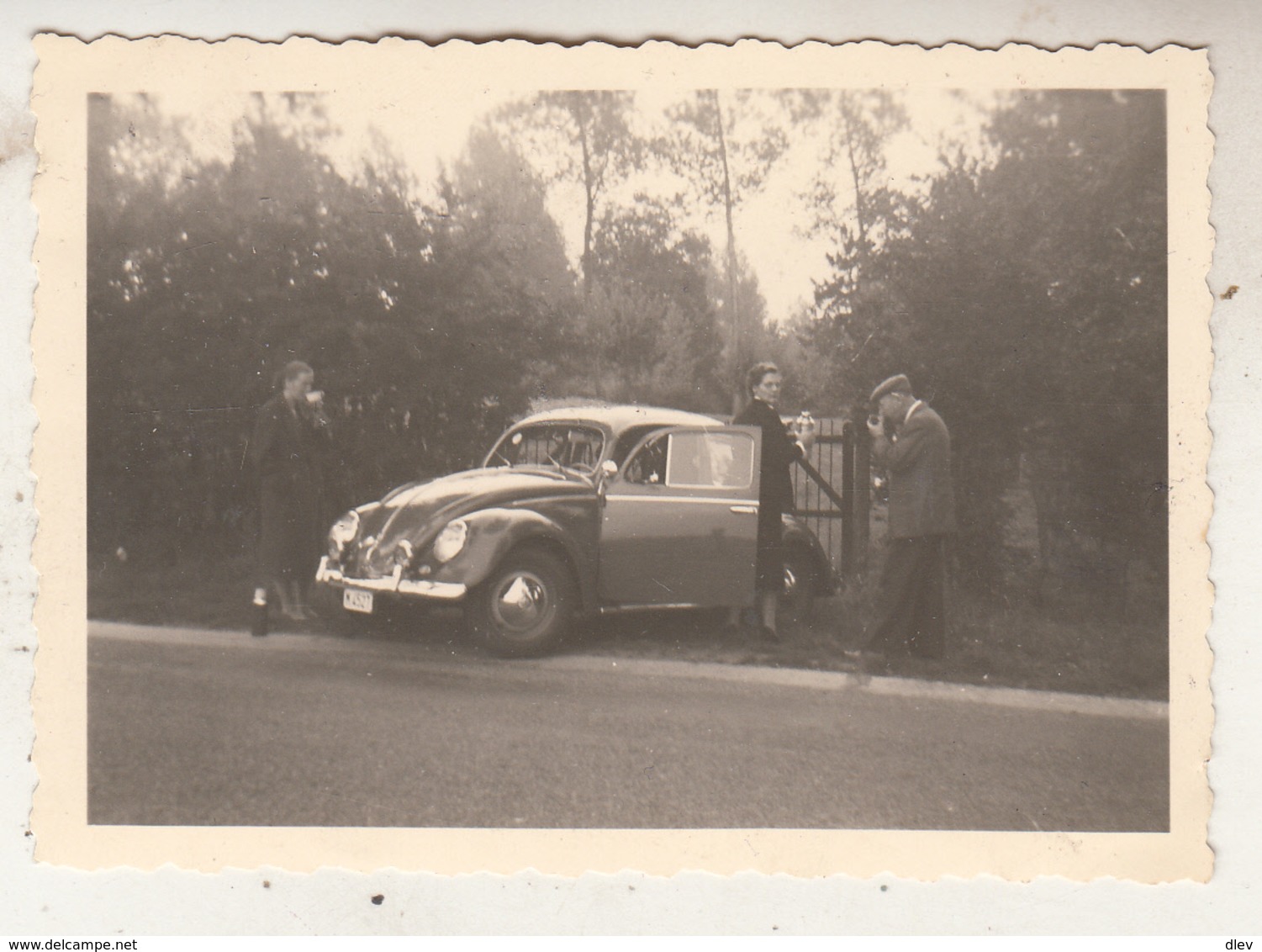 Old Timer Coccinelle VW Kever - Photo 6.5 X 9 Cm - Automobiles