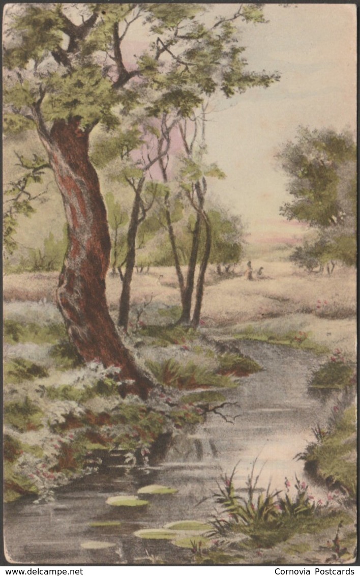 Un Ruisseau Dans Les Bois, C.1910s - Noyer Luxographie CPA - 1900-1949