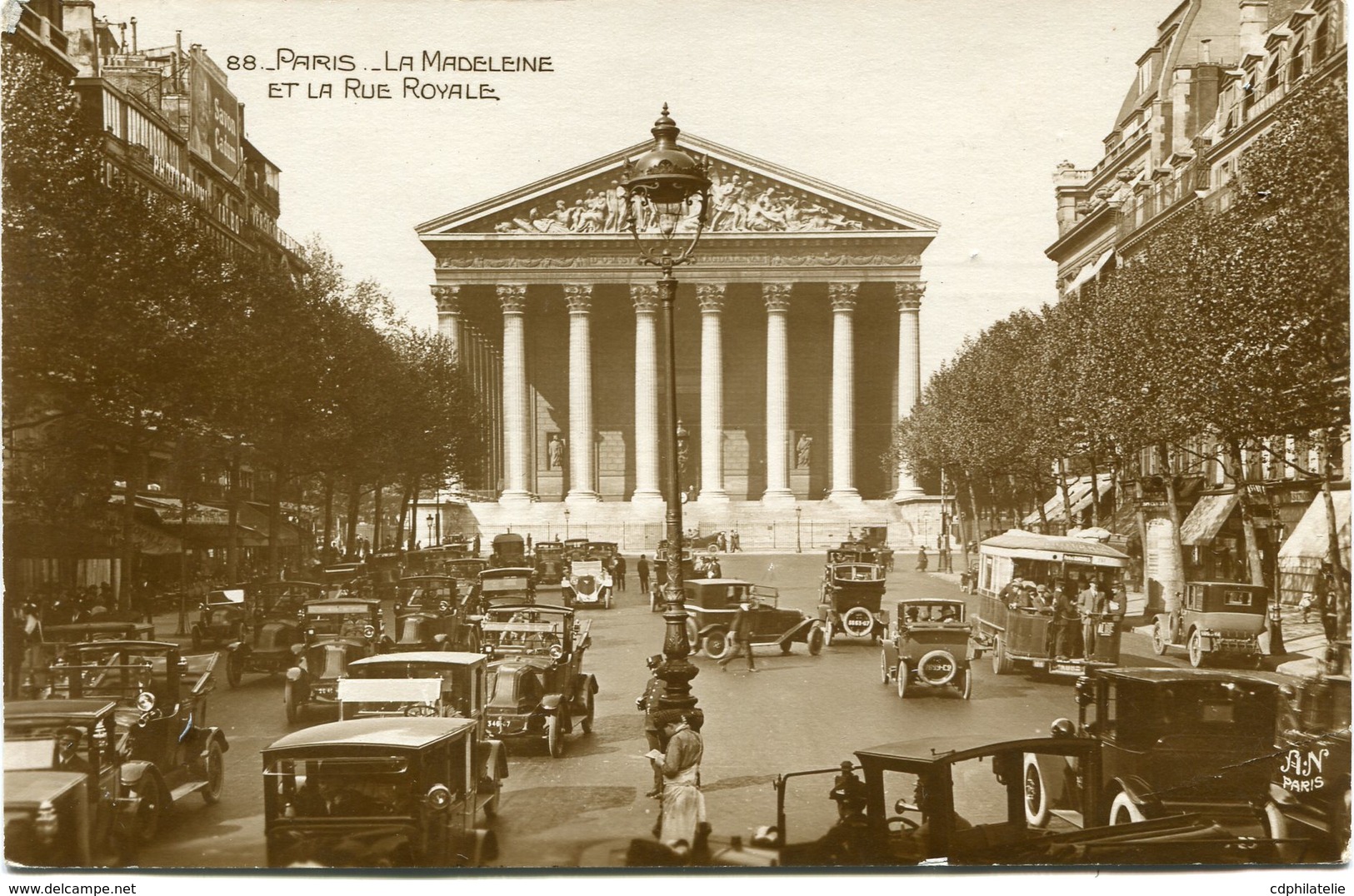 FRANCE THEME JEUX OLYMPIQUES CARTE POSTALE DEPART PARIS 3 JANV 24 AVEC FLAMME JEUX OLYMPIQUES PARIS.......POUR LA SUISSE - Ete 1924: Paris