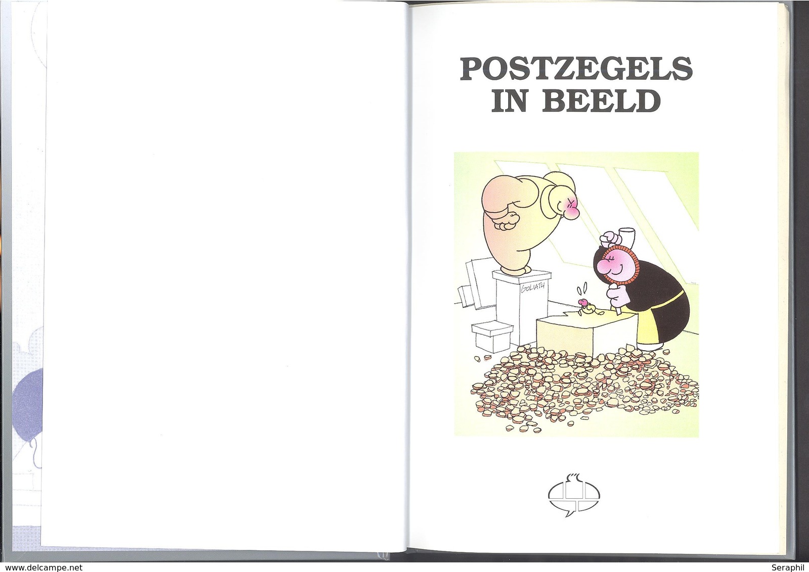 Livre Bande Dessinée -  Postzegels In Beeld (met Kuifje) - Timbres N° 3194/98 - 2003 - NL - Philabédés (cómics)