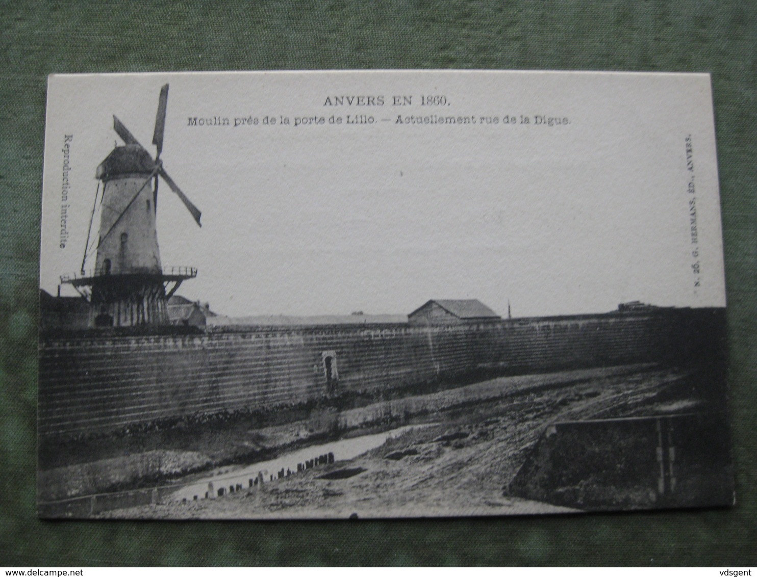 ANVERS - MOULIN PRES DE LA PORTE DE LILLO - Antwerpen