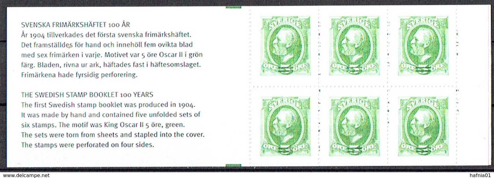 Sweden. Booklet With Trial Stamps. MNH. - Essais & Réimpressions