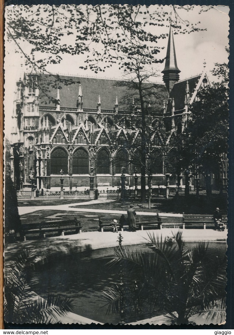 °°° 14900 - BELGIUM BELGIO - BRUXELLES - EGLISE N.D. DU SABLON - 1949 Wih Stamps °°° - Monumenti, Edifici