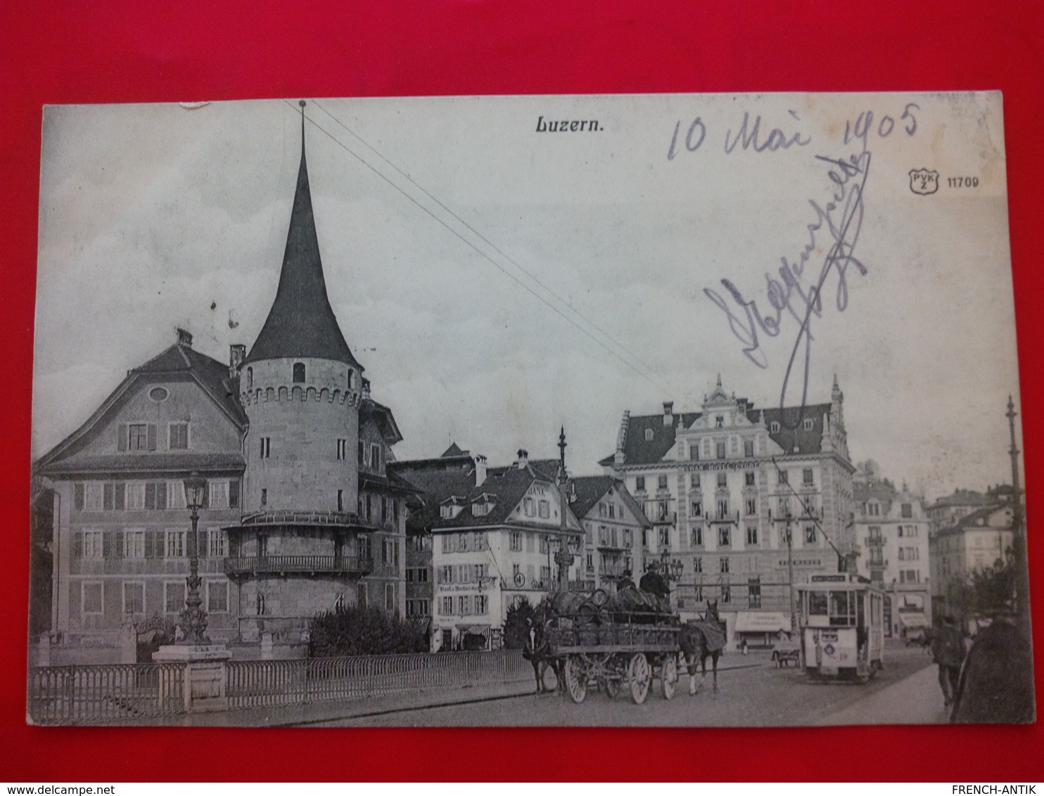 LUZERN TRAMWAY ATTELAGE - Sonstige & Ohne Zuordnung