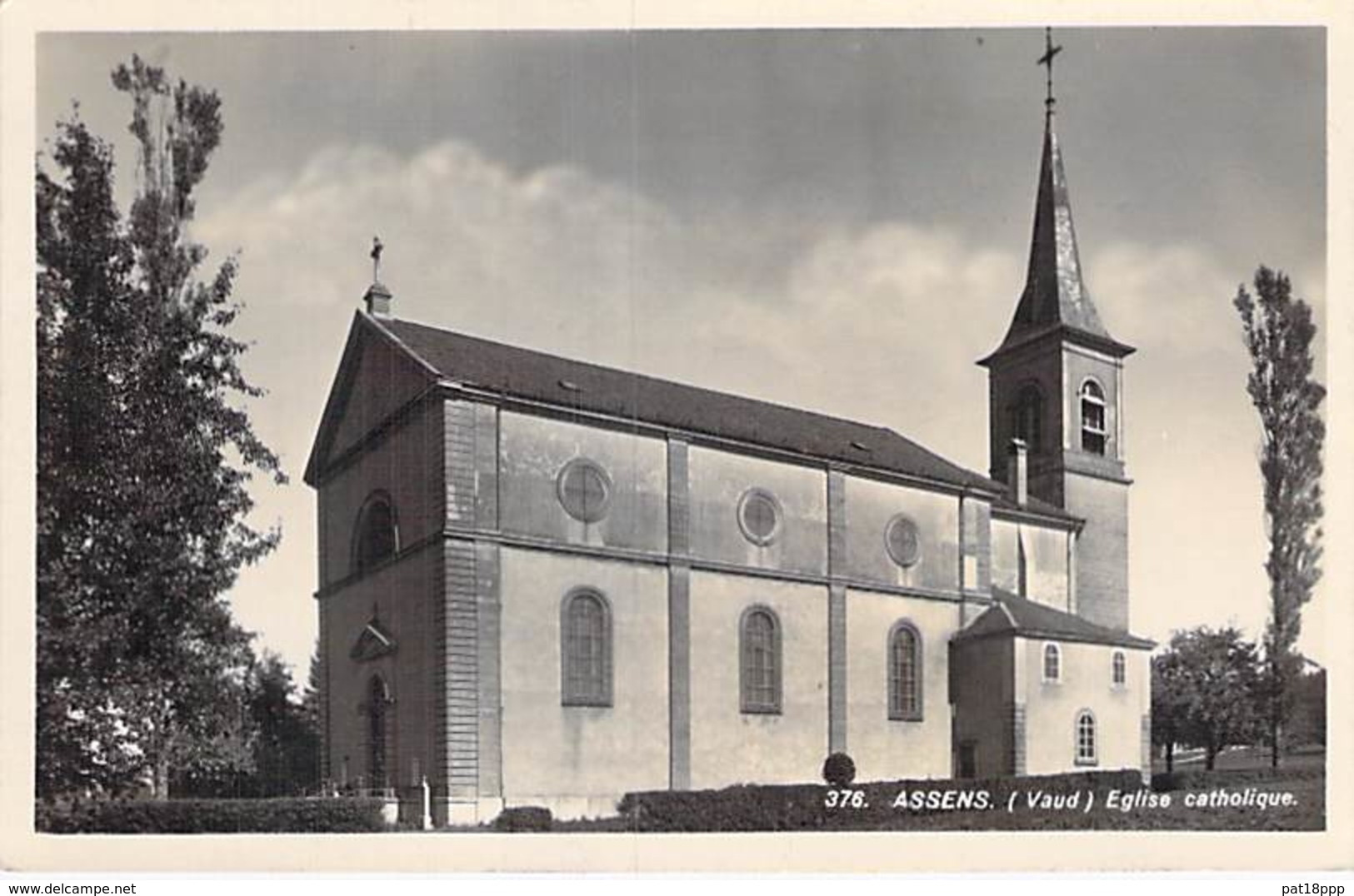 SUISSE Swiss Switzerland ( VD Vaud ) ASSENS : Eglise Catholique - CPSM PF - Schweiz Zwitsers ( Religion ) - Assens