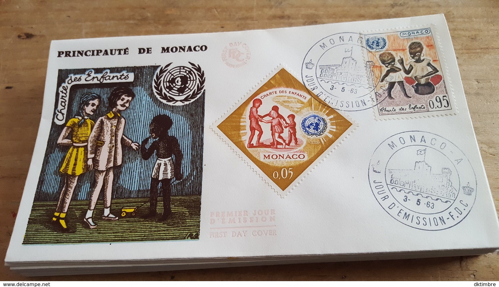 LOT 483660 TIMBRE DE MONACO 30 PREMIERS JOURS PORT A 3 EUROS