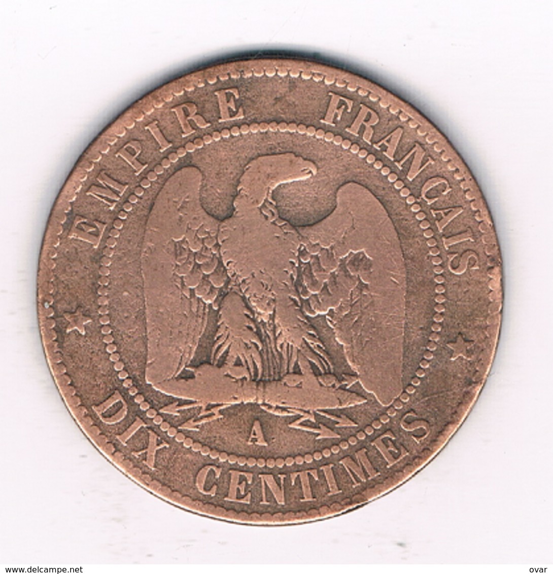 10 CENTIMES 1853 A  FRANKRIJK /9426/ - Andere & Zonder Classificatie