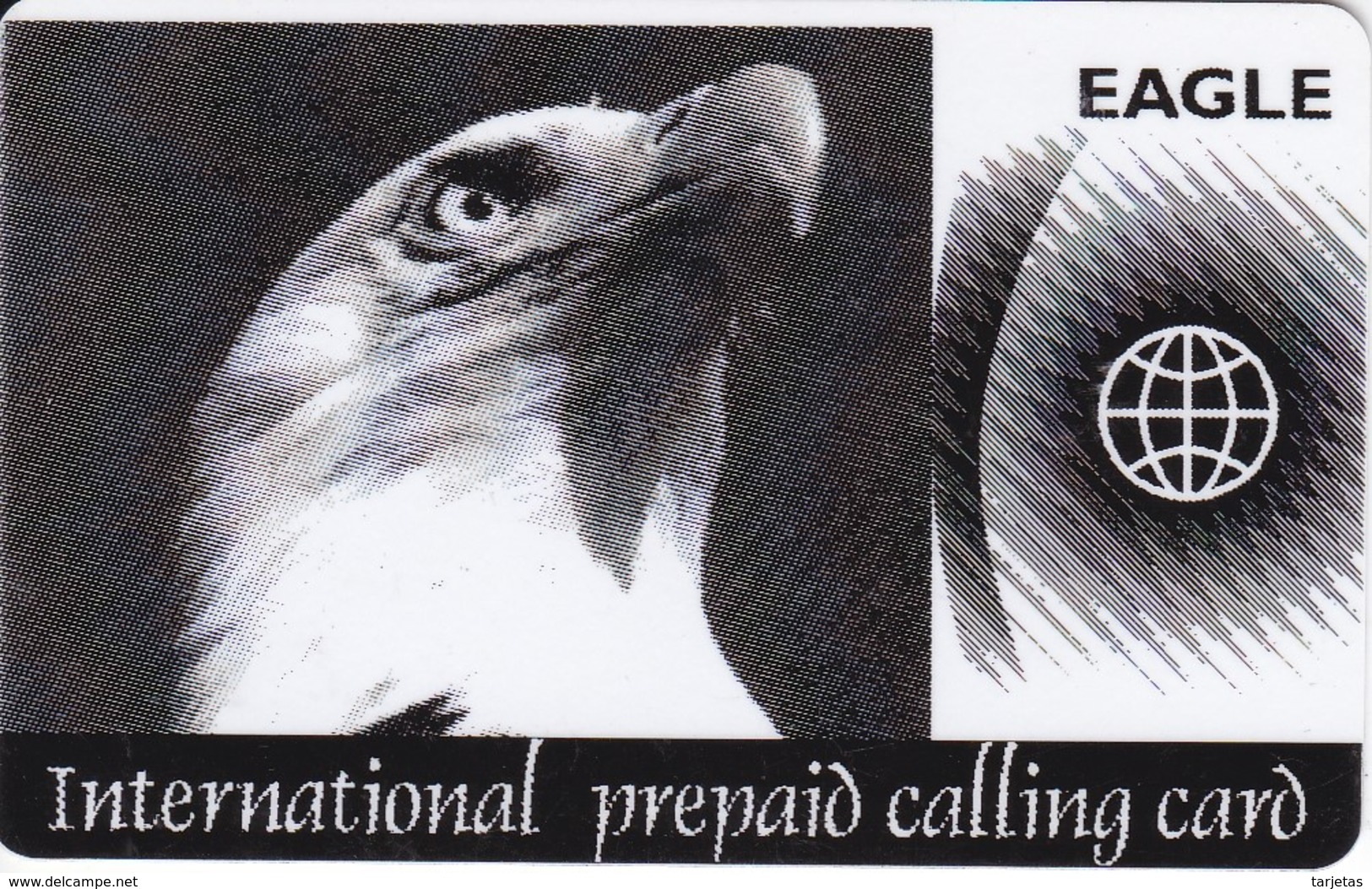 TARJETA DE ESPAÑA DE UN AGUILA (EAGLE) - Águilas & Aves De Presa