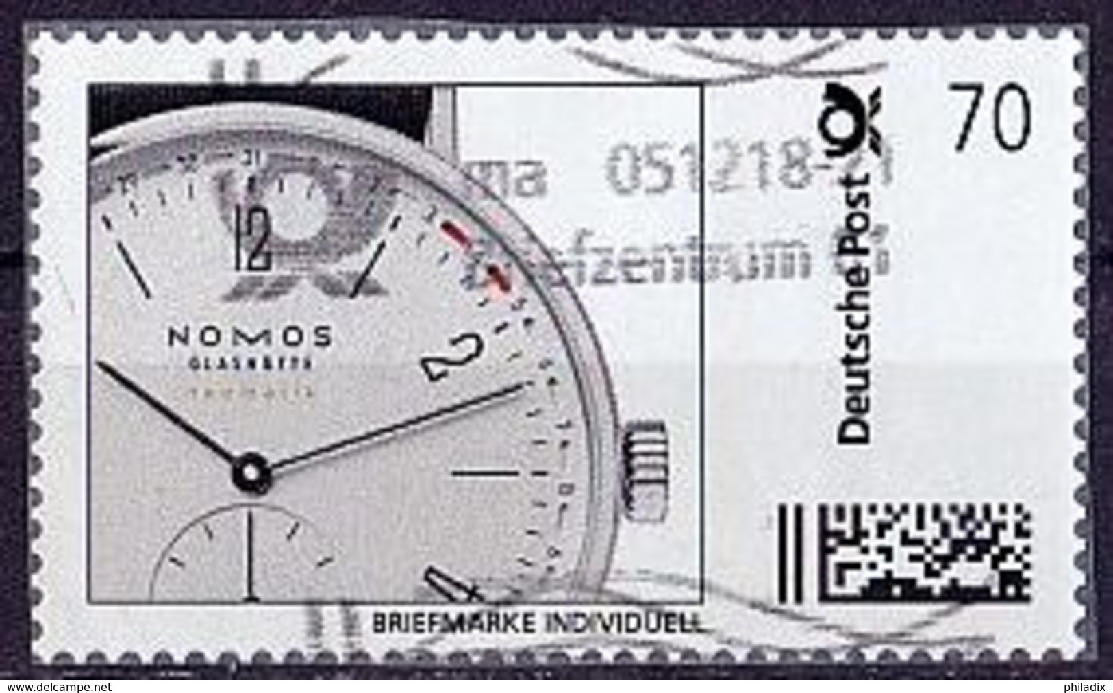 BRD Individuell 0.70 € O Glashütte Uhr (A-7-19) - Private & Local Mails