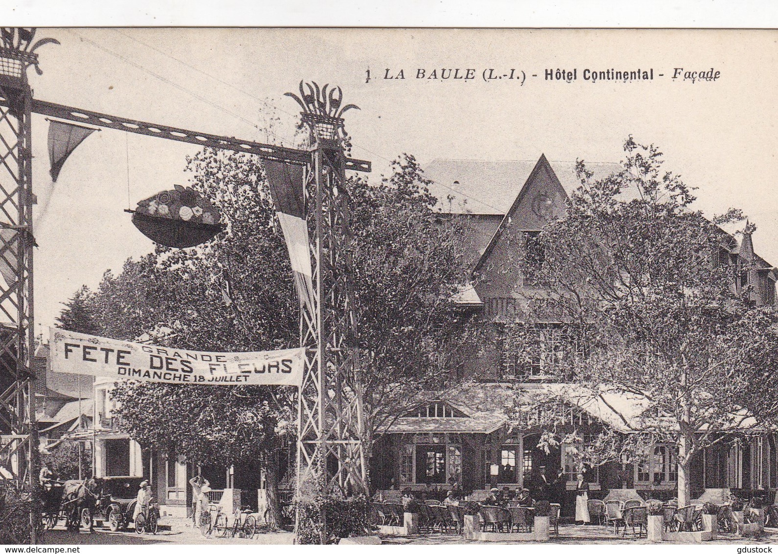 Loire-Atlantique - La Baule - Hôtel Continental - Façade - Autres & Non Classés