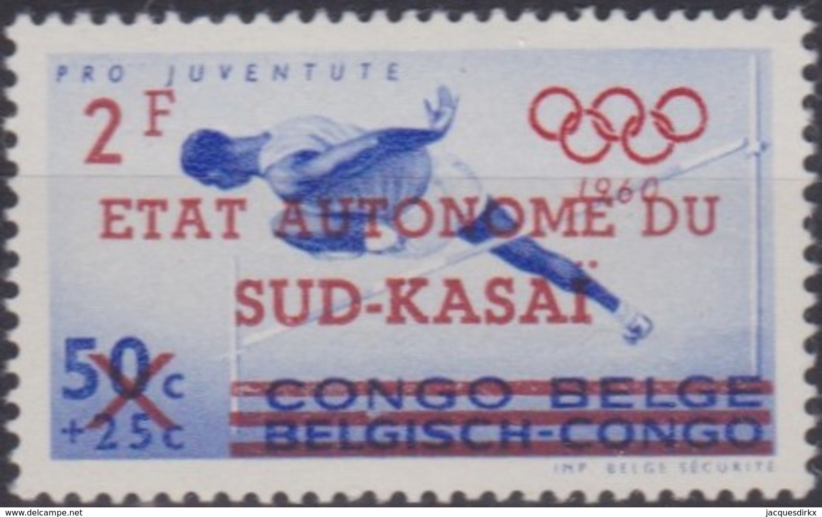 Sud Kasai      .     Yvert   .    18     .      **    .       Neuf SANS Charniere  .   /   .   MNH - Sud Kasai