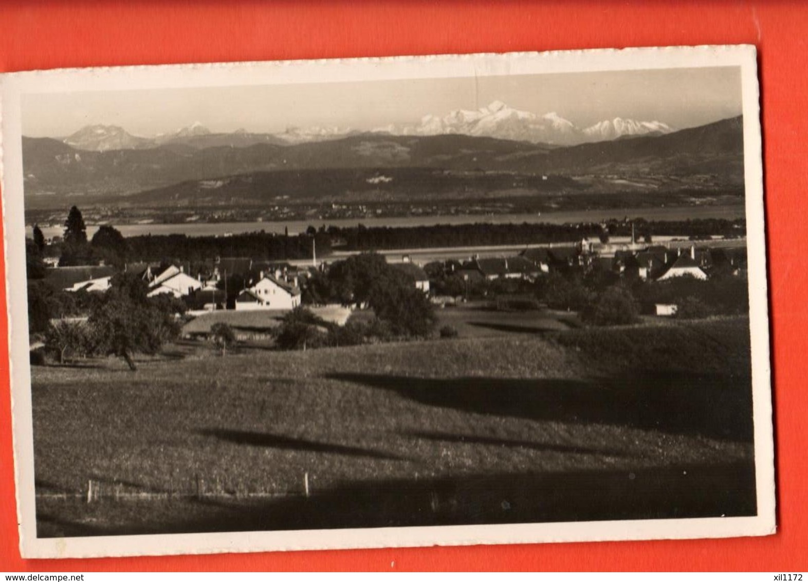 KAP-06 Trélex Et La France Et Mont-Blanc. Circulé En 1963.  SEAL - Trélex