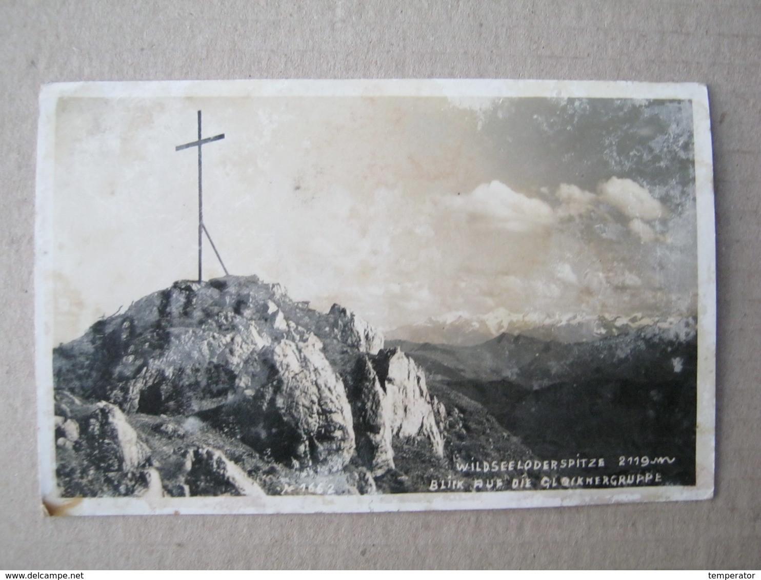 Austria / Wildseeloderspitze 2119 M - Blick Auf Die Glocknergruppe, 1940. - Fieberbrunn