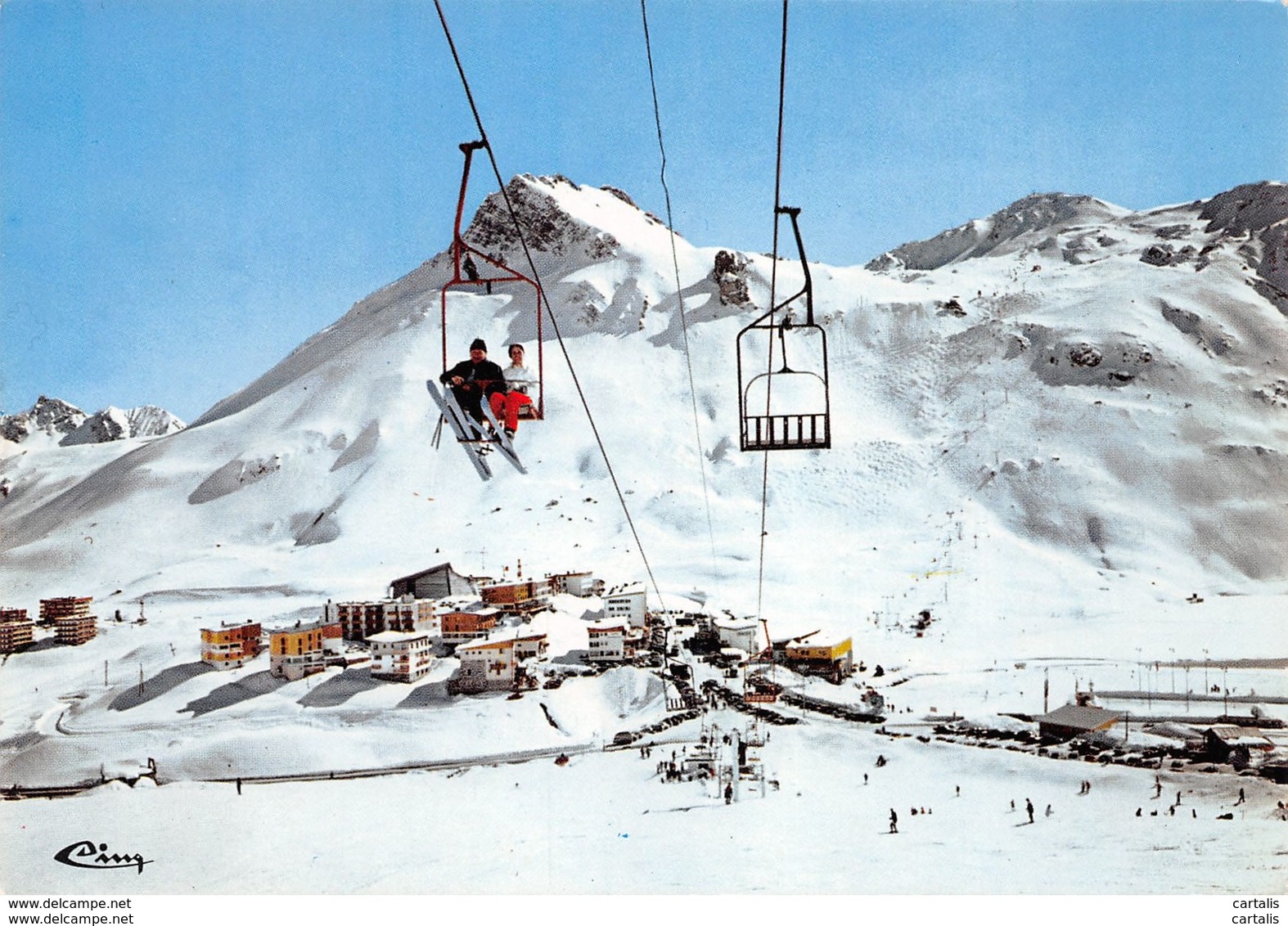 73-STATION DU LAC DE TIGNES-N°3737-B/0063 - Other & Unclassified