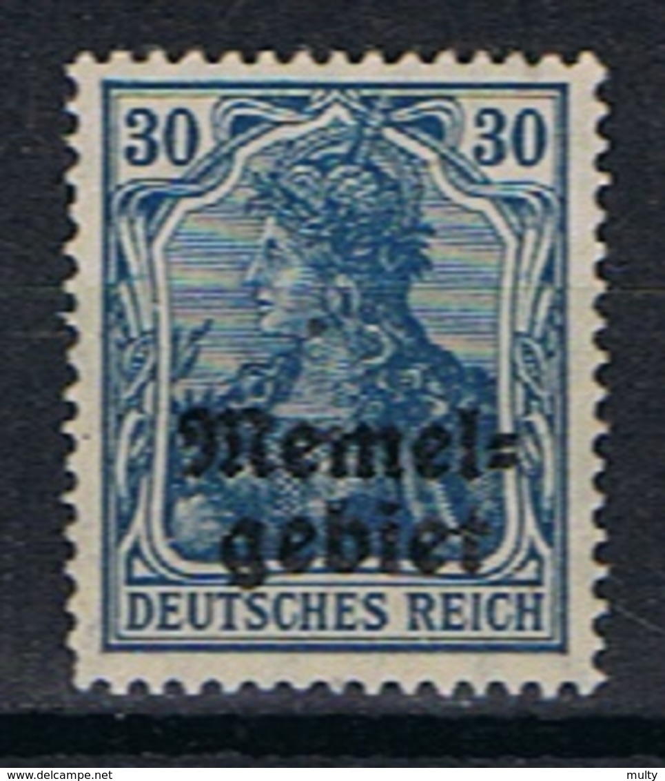 Memel Y/T 7 (*) - Unused Stamps