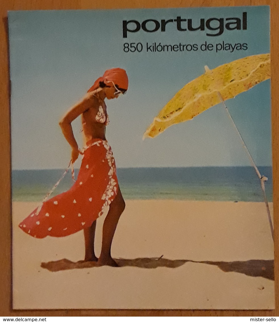 1980 PORTUGAL. 850 KILÓMETROS DE PLAYA. - Cuadernillos Turísticos