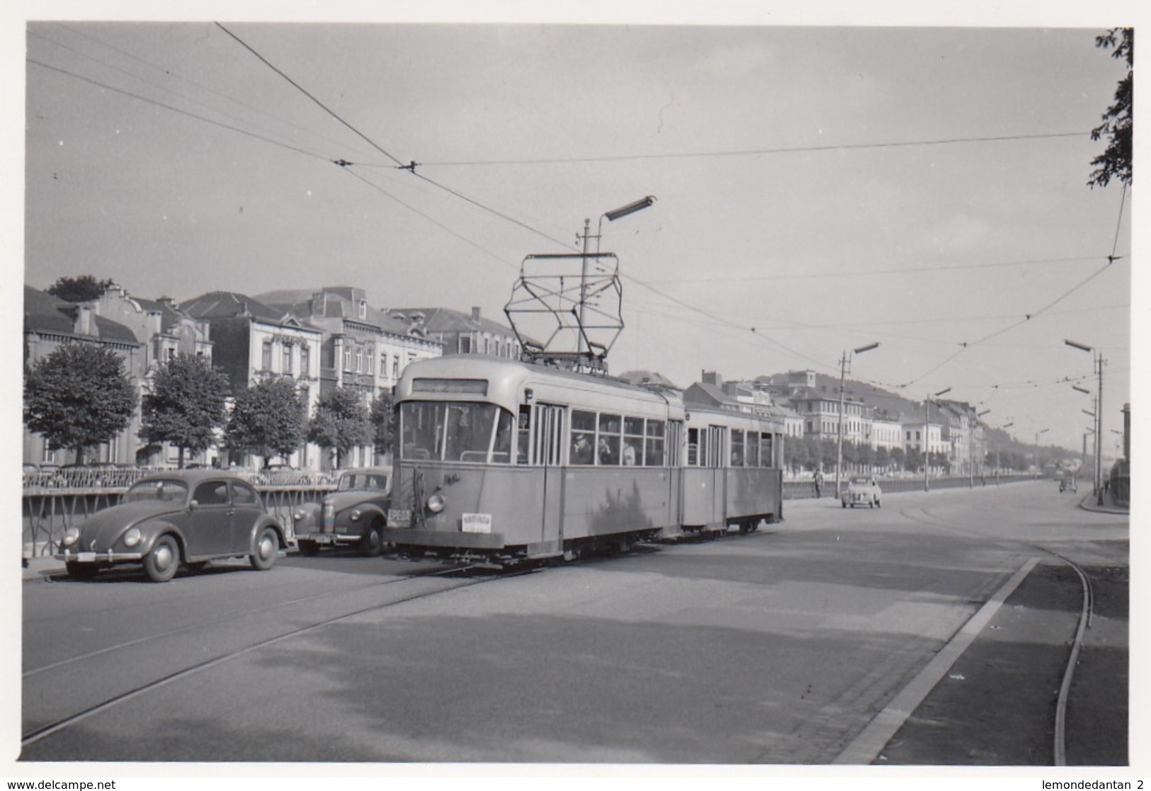 TEPCE Charleroi Sud - Tramways Vicinaux - Emr.404 (2) - Petit Photo 8 X 5,5 Cm - Pas Carte Postale - Charleroi