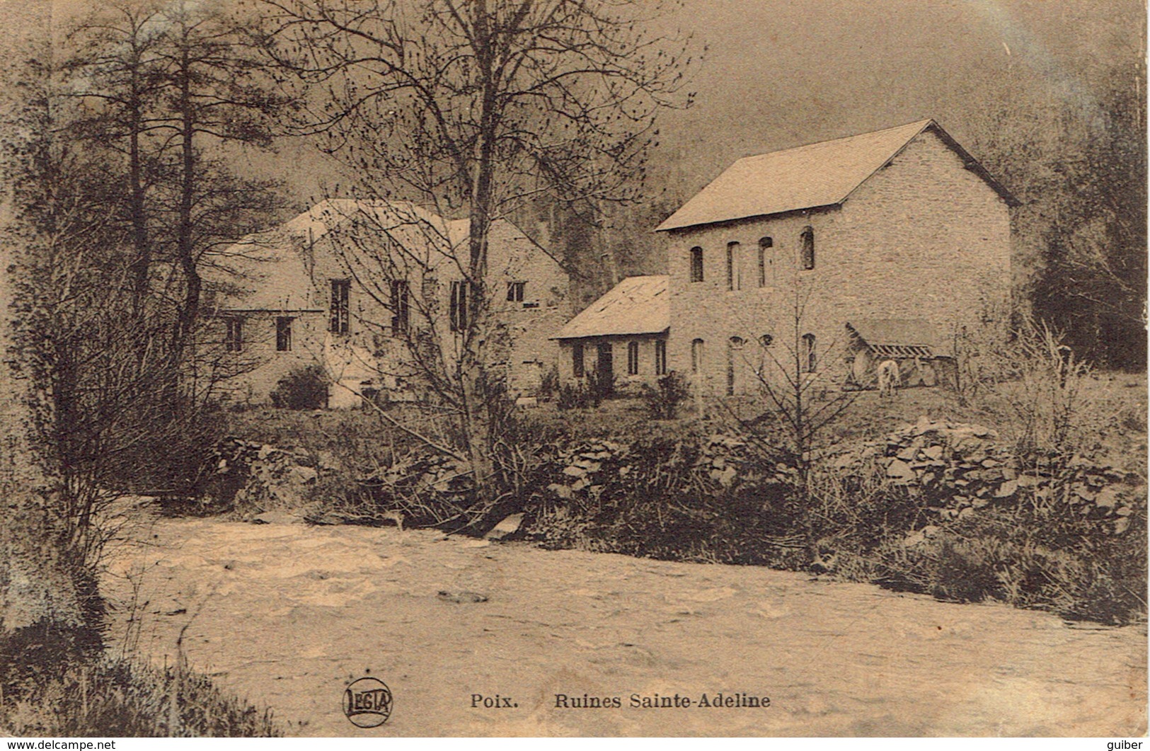 Poix Saint Hubert Ruines De Sainte Adeline  Ferme - Saint-Hubert