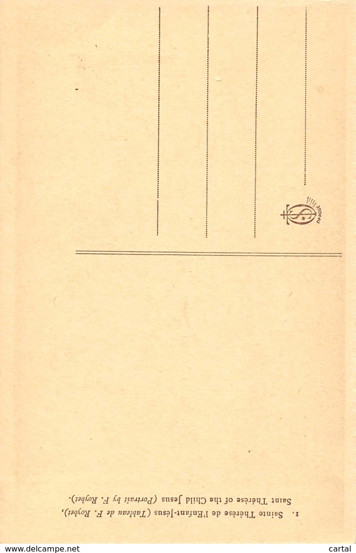 14 - Sainte-Thérèse De L'Enfant-Jésus (Tableau De F. Roybet) - Lisieux