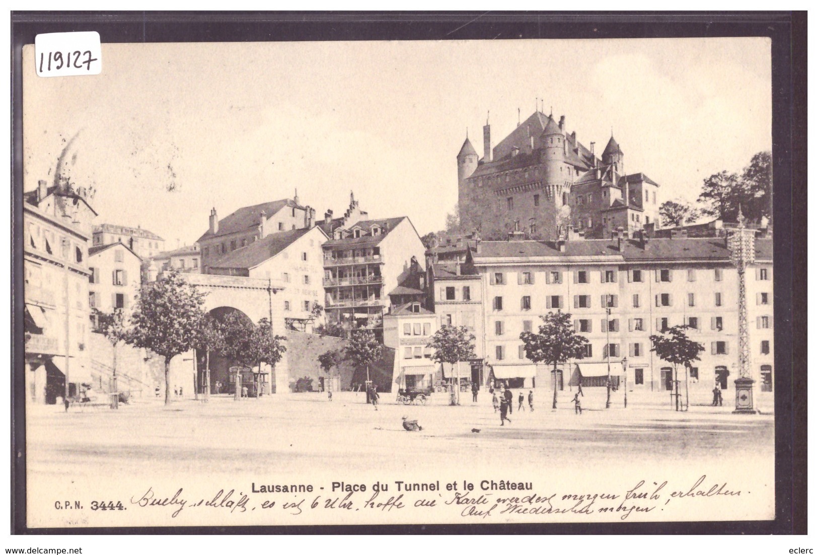 LAUSANNE - PLACE DU TUNNEL - TB - Lausanne