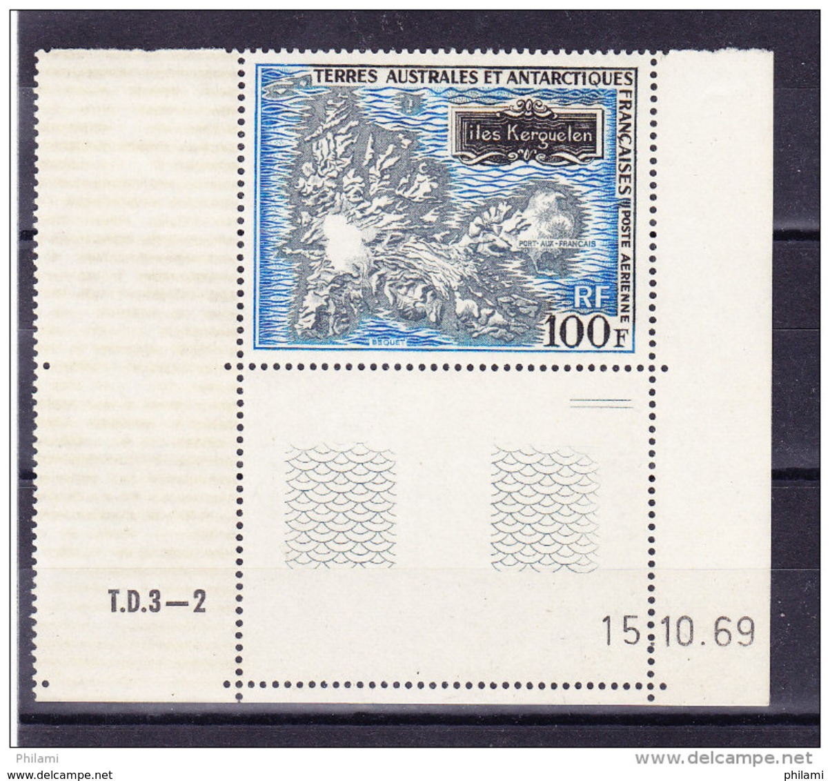 T A A F, YT PA 20, Daté, ** MNH. (4FV13) - Poste Aérienne