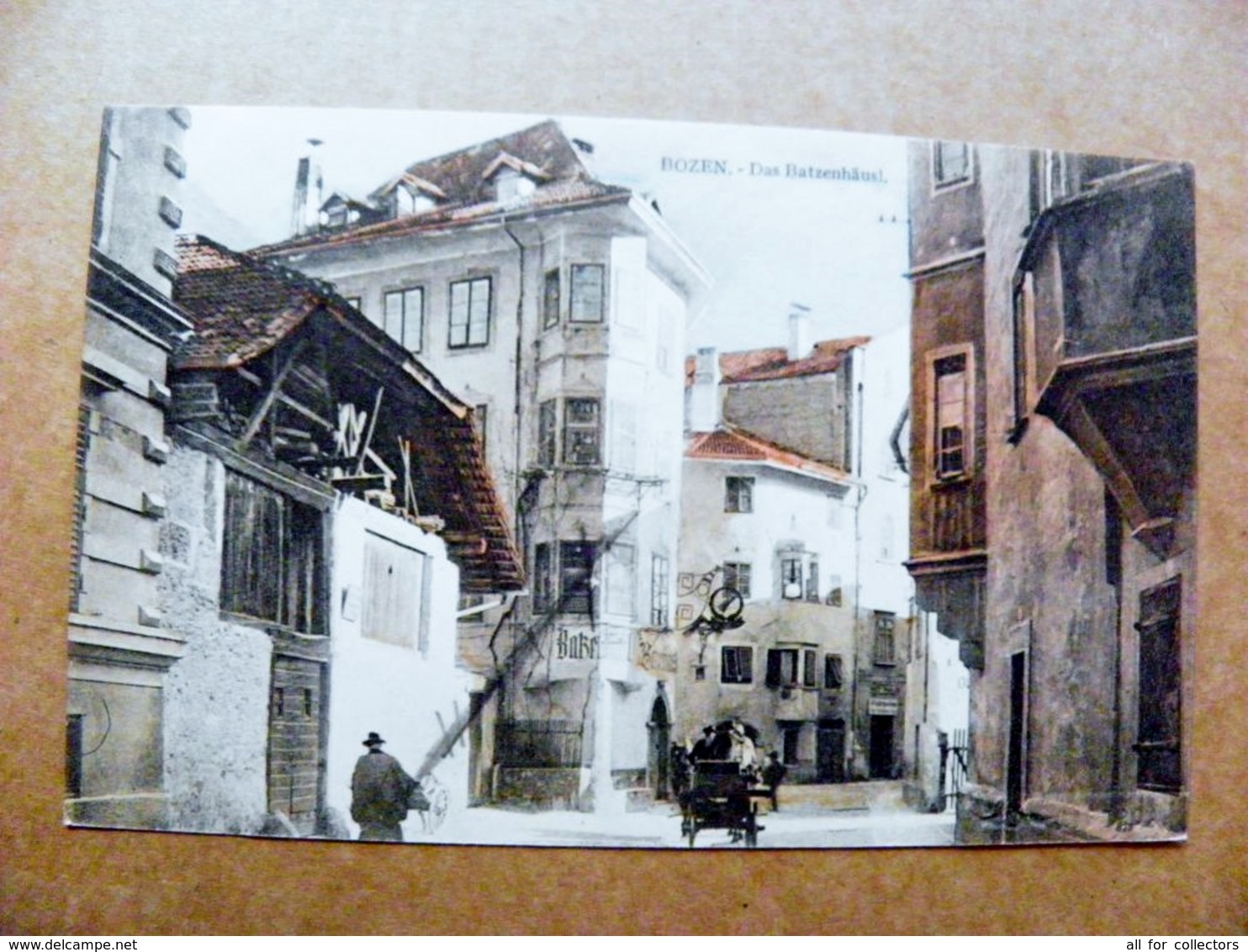 Post Card Carte Karte Austria  Bozen Das Batzenhausl - Briefe U. Dokumente