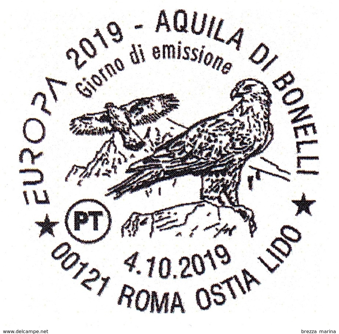 Nuovo - MNH - ITALIA - 2019 - Europa 2019 - Uccelli - Bird - Aquila Di Bonelli – B - 2011-20:  Nuovi
