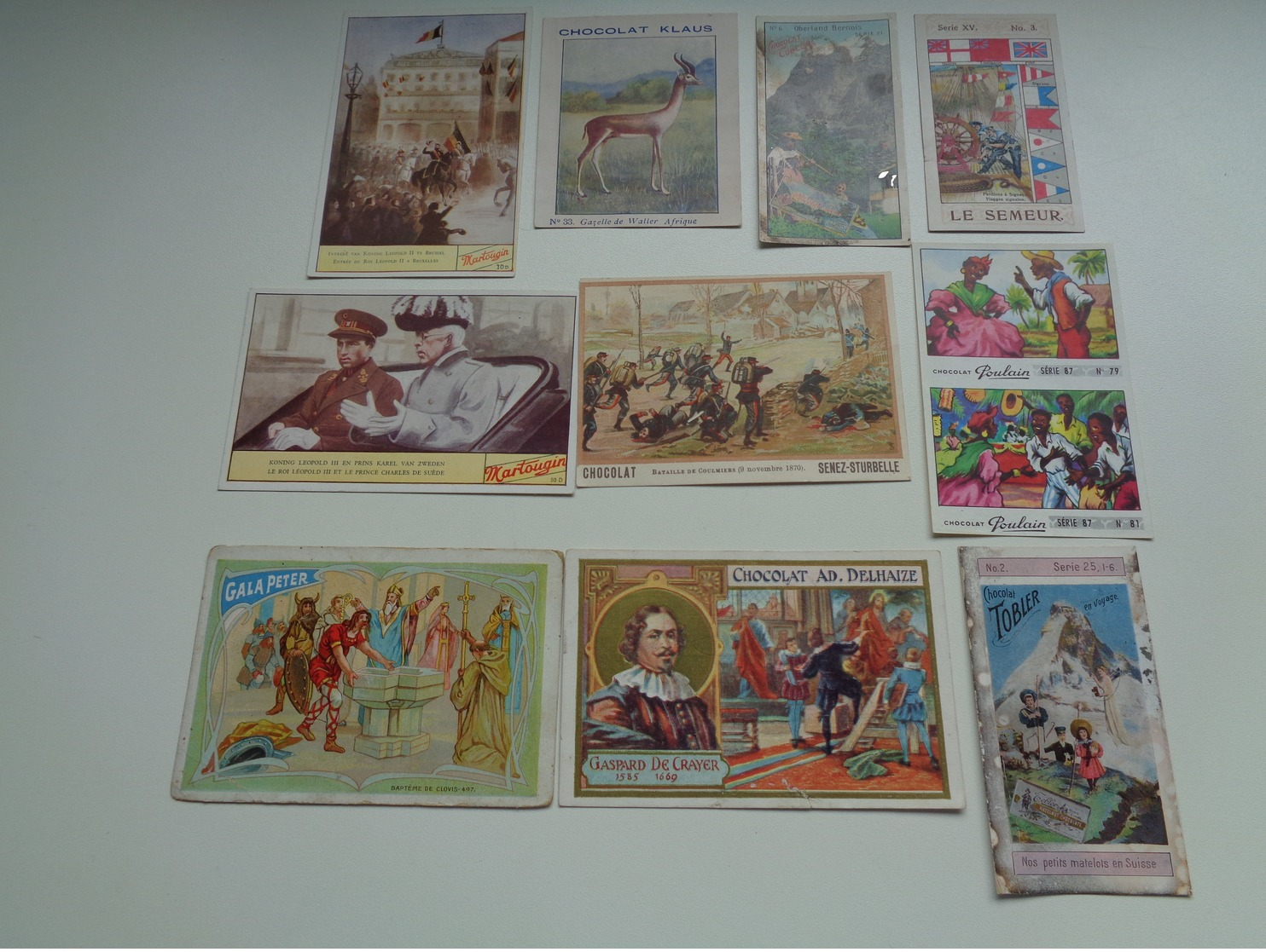 Beau Lot De 40 Chromos      Mooi Lot Van 40 Chromo' S - Andere & Zonder Classificatie