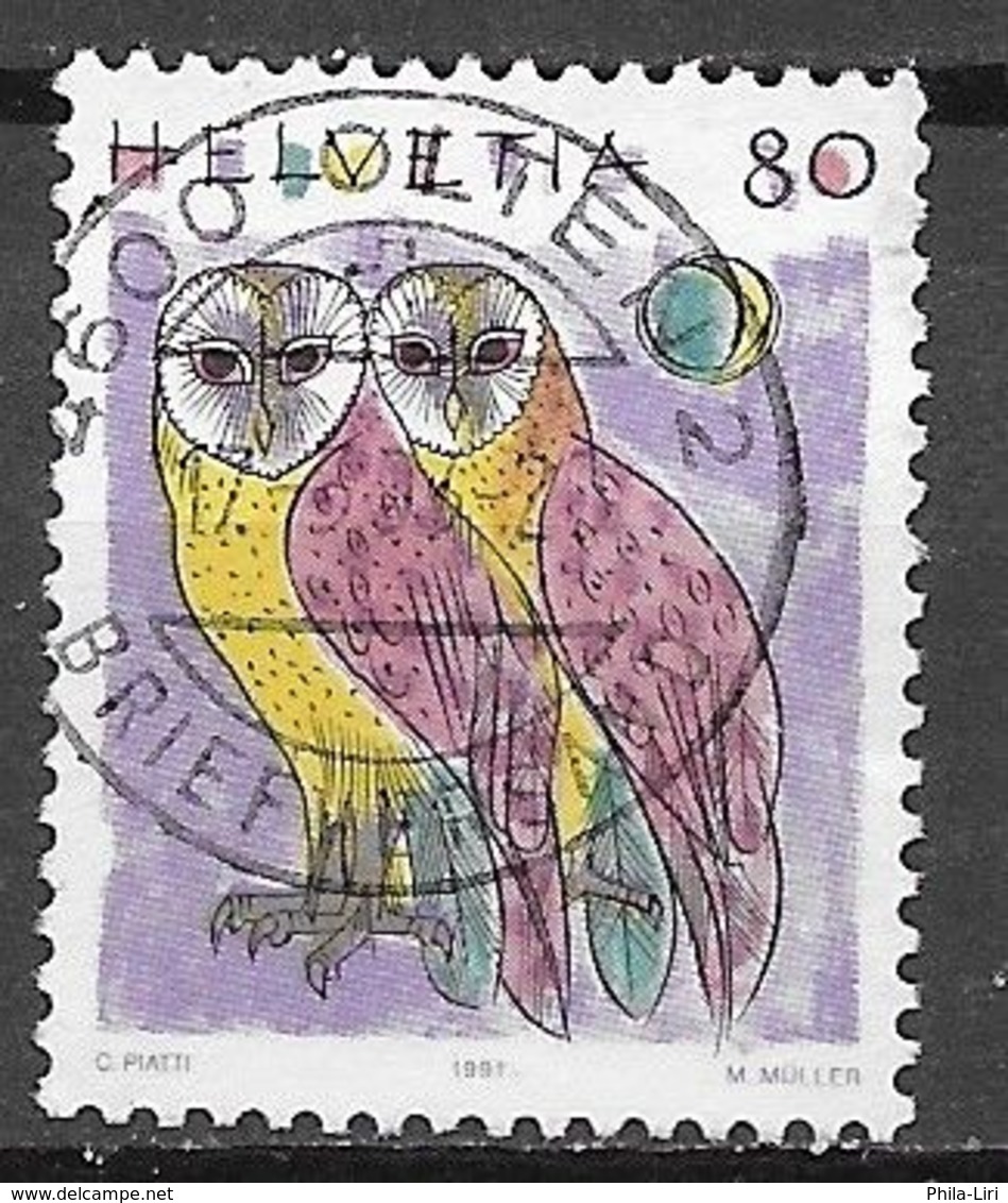 Schweiz Mi. Nr.: 1437 Vollstempel (szv91er) - Oblitérés